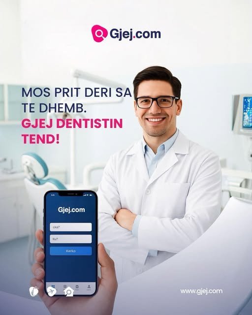 Mos prit deri sa të dhemb — gjej dentistin tënd sot