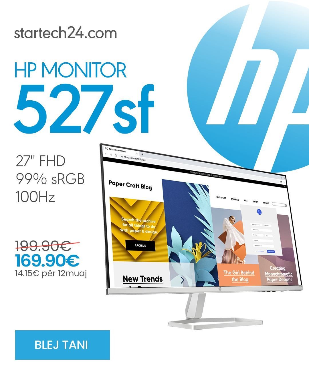HP Monitor 527sf
