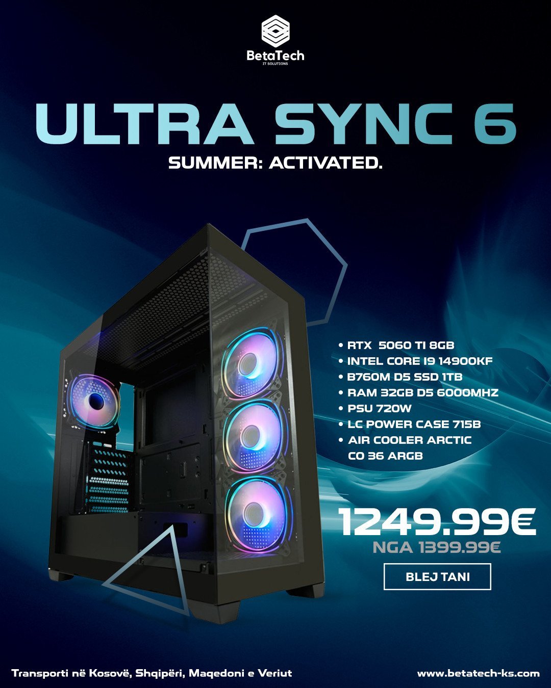 ULTRA SYNC 6 – Super fuqi për profesionistë dhe gamer-a seriozë