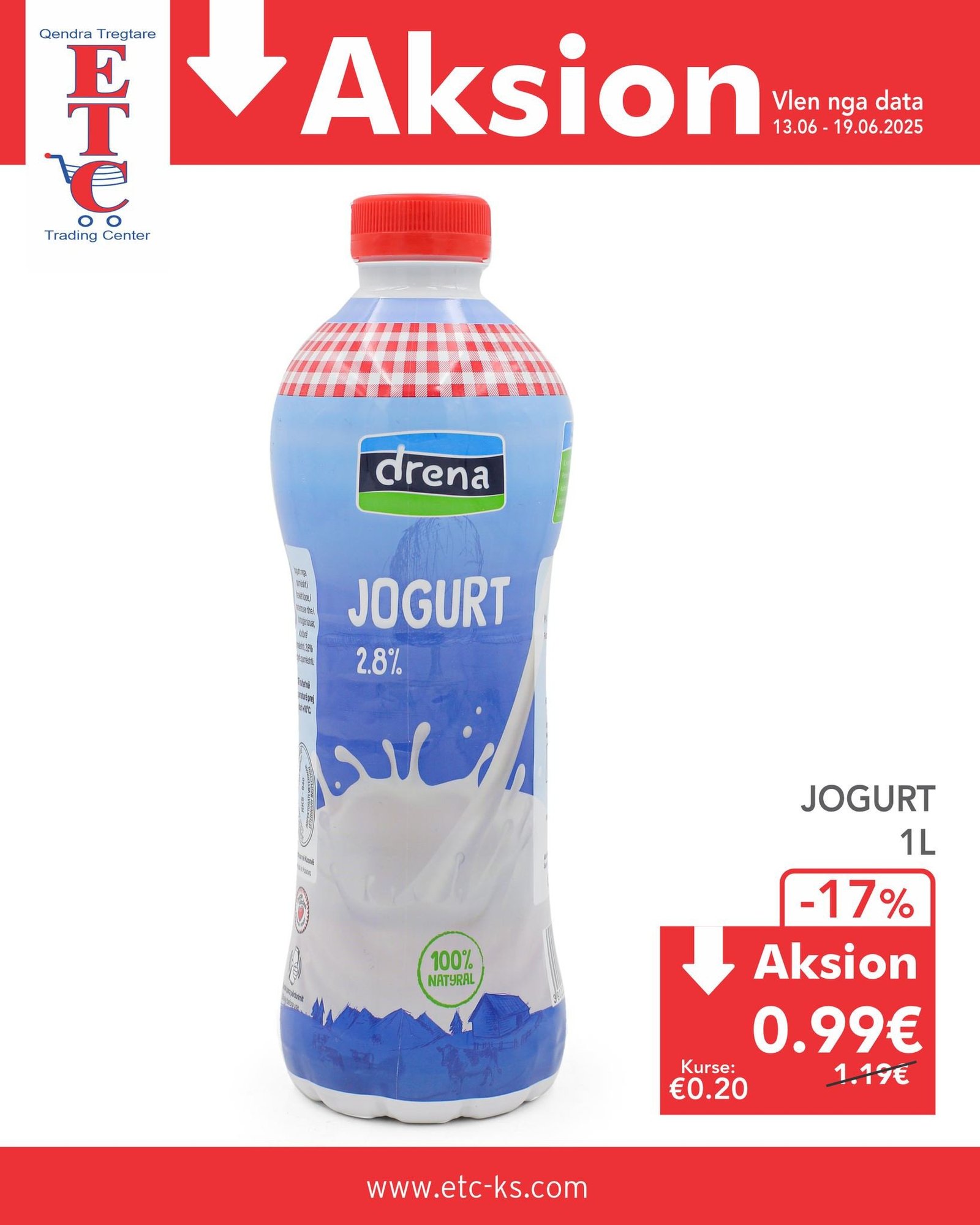 Zbritje në produktet e bylmetit