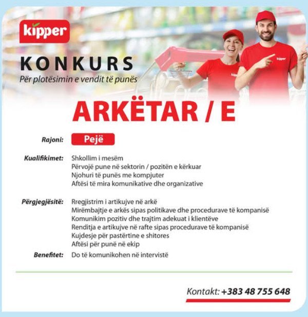 Kipper Market shpall konkurs