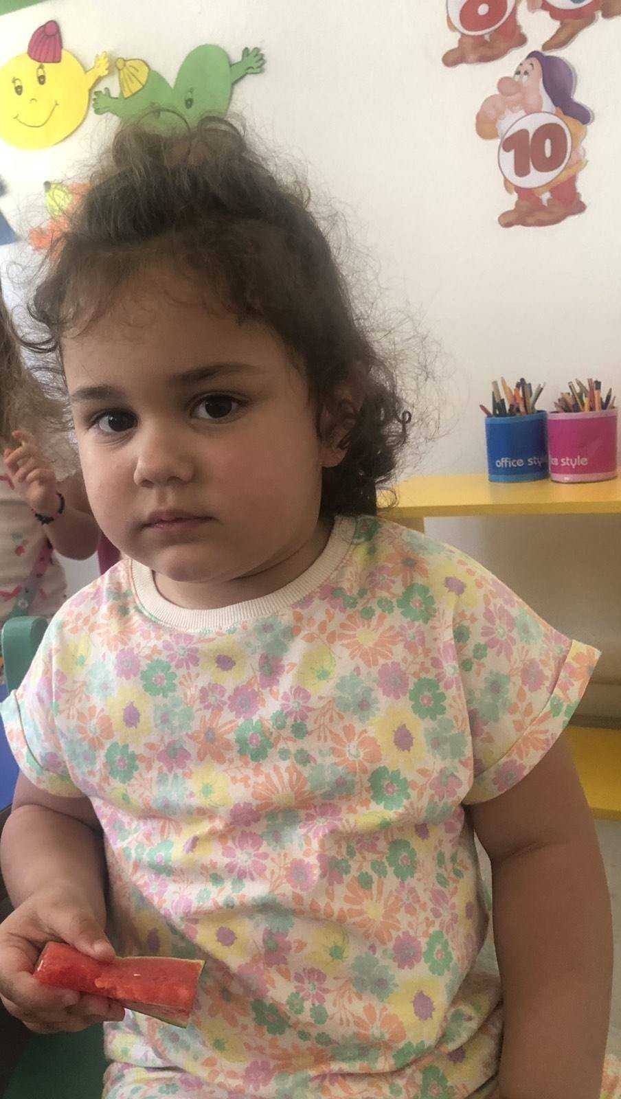 Fëmijët ngjyrosën dhe shijuan shalqirin