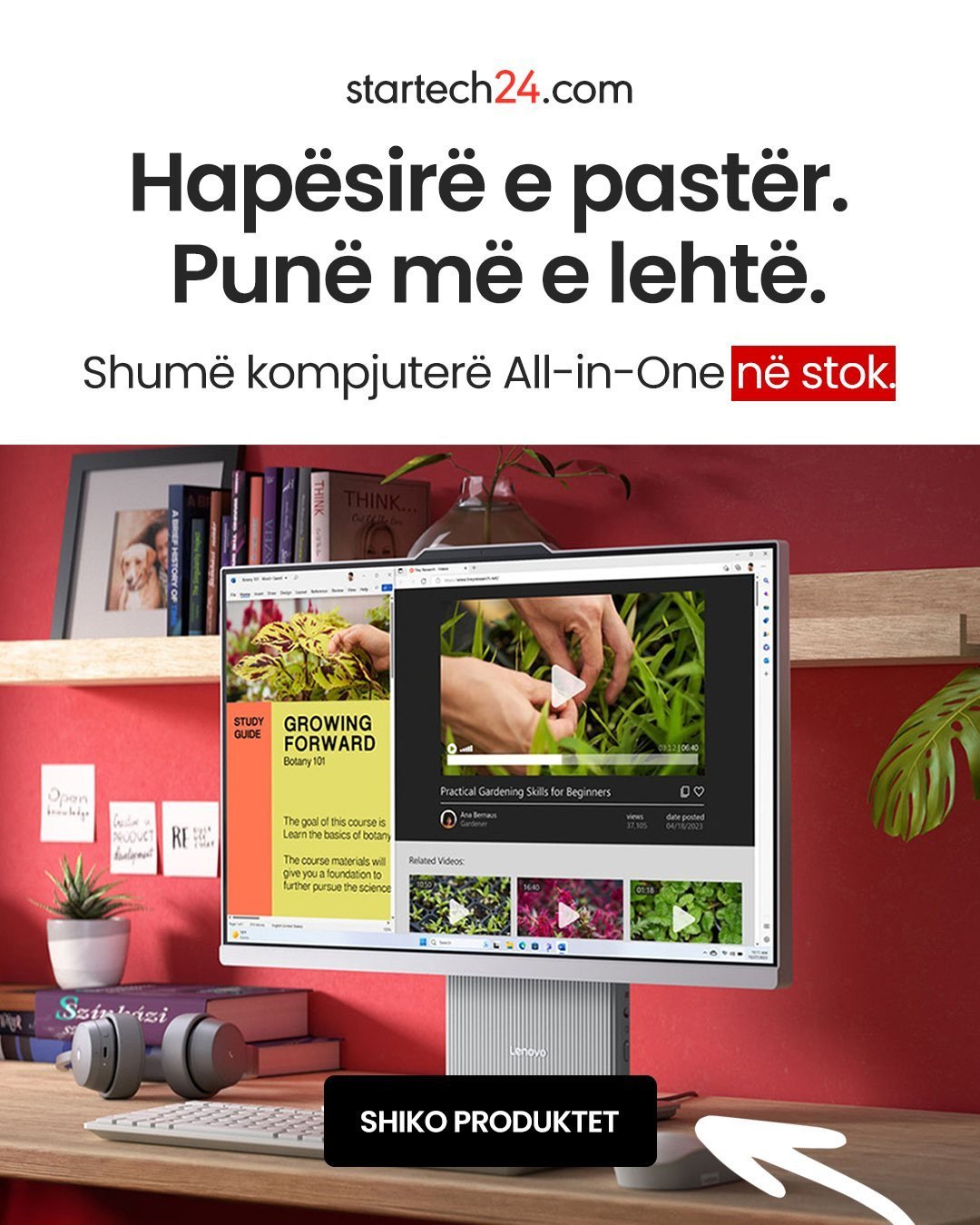 Perfekt për zyrë apo për përdorim në shtëpi
