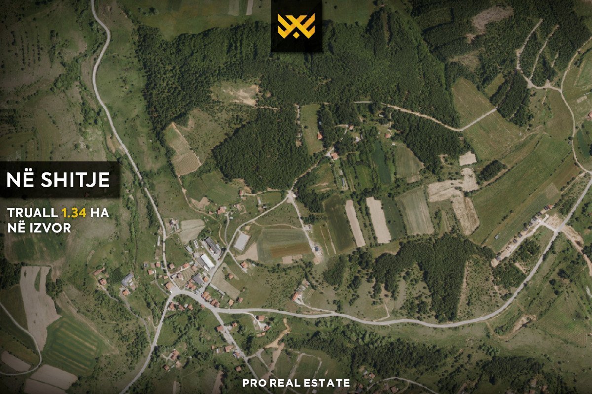 Truall 1.34 Ha për SHITJE në Izvor