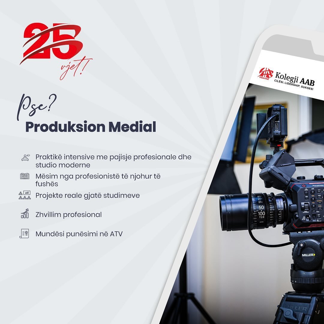 Produksioni medial është një nga fushat më të rëndësishme të kohës sonë