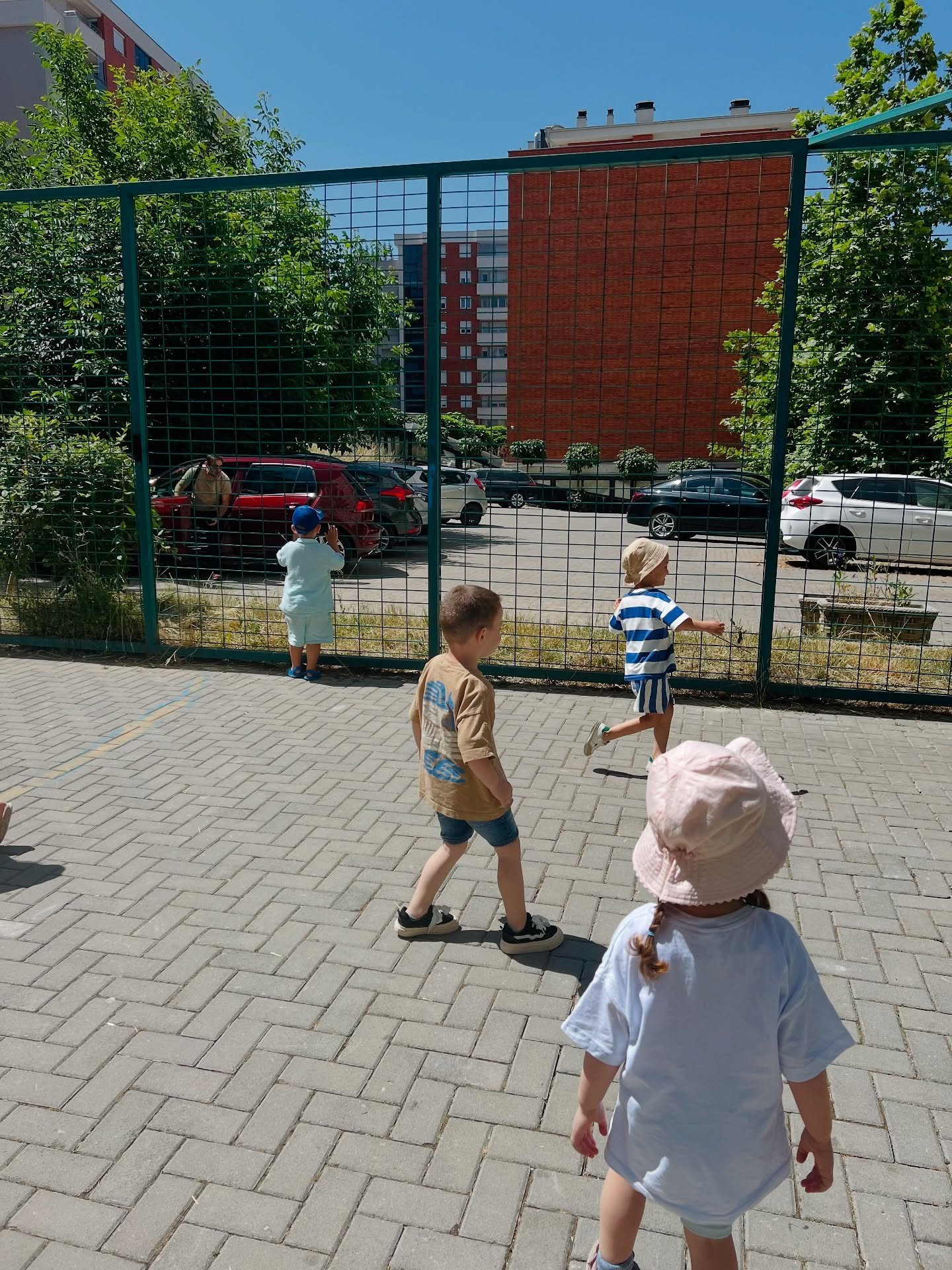Gjatë piknikut, nisën lojërat