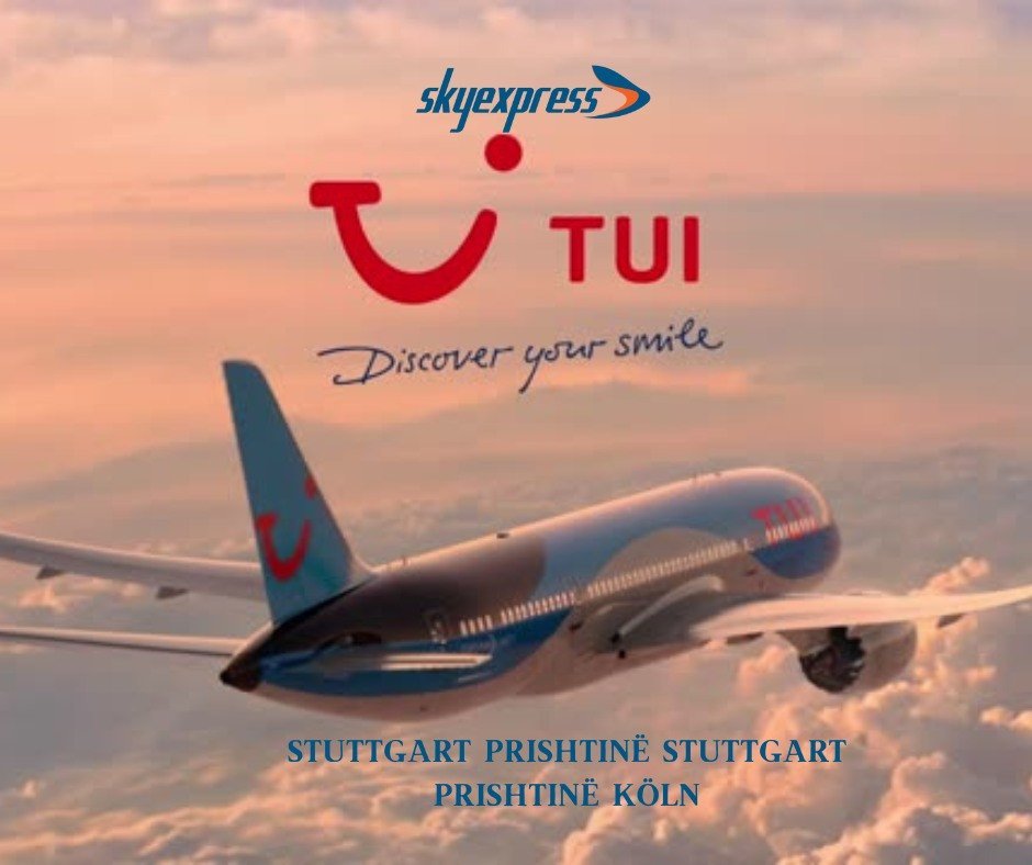 Skyexpress & TUI Fly – Fluturo drejt verës!