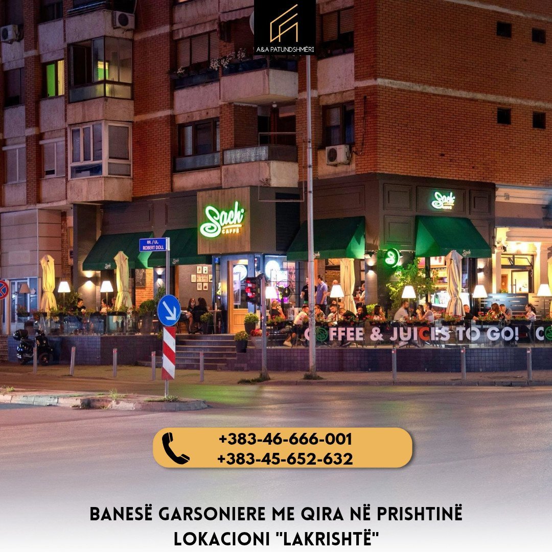 Garsoniere me Qira Prishtinë / Lakrishtë