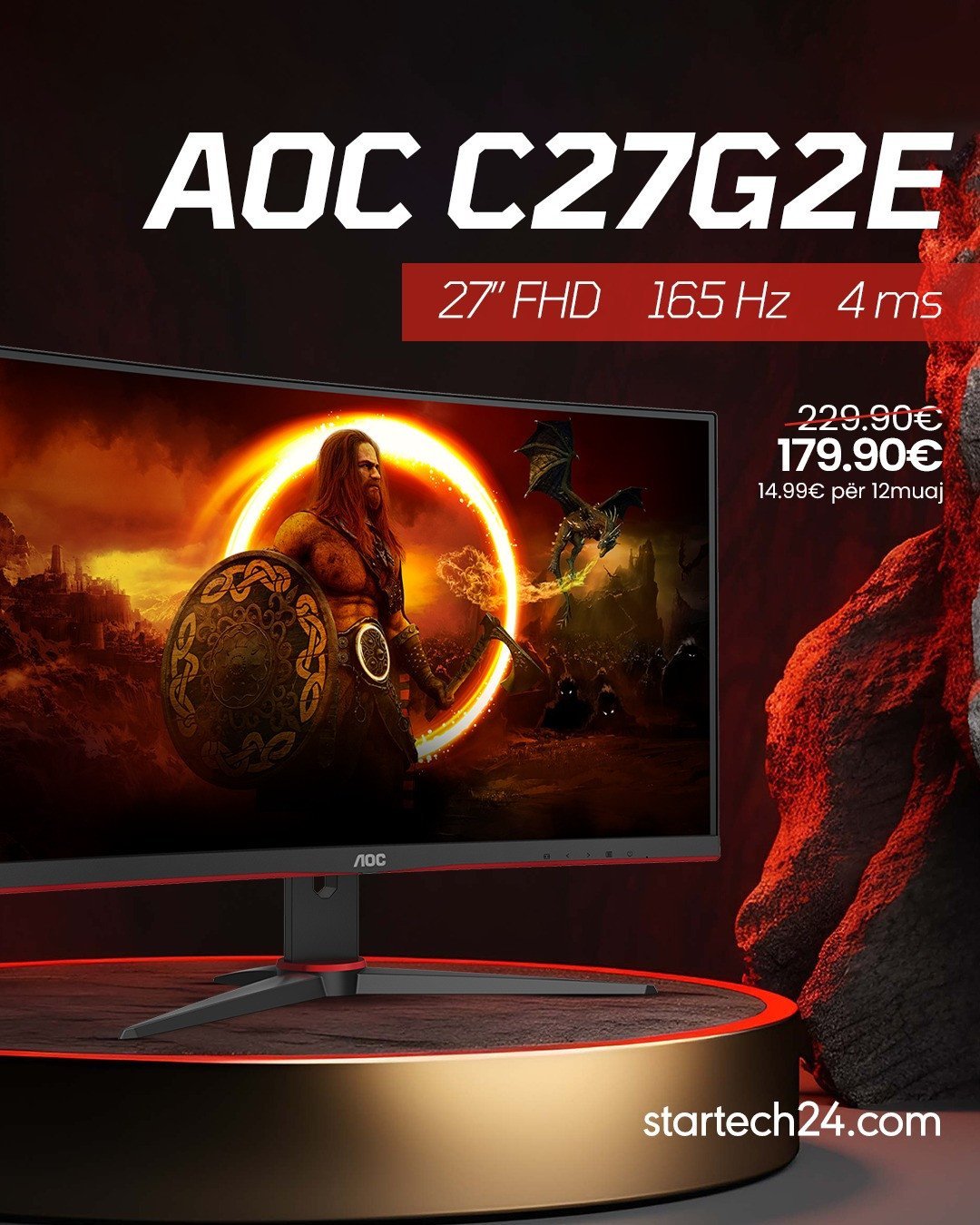 AOC C27G2E – monitori 27