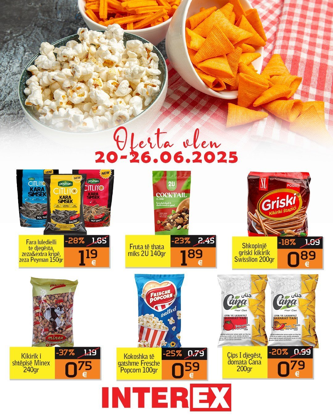 Zbritje në të gjitha këto produkte