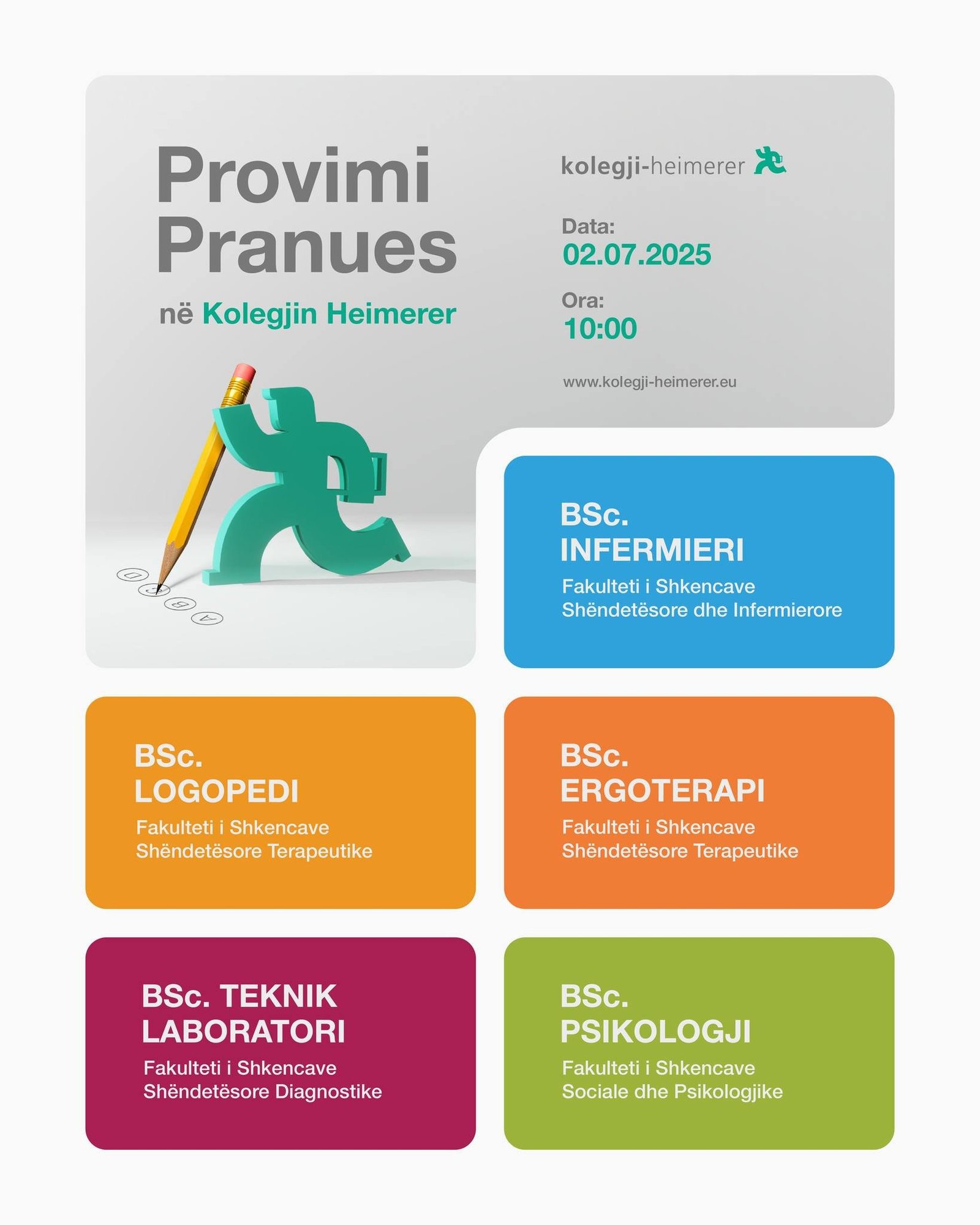 Erdhi koha për rrugëtimin tënd profesional