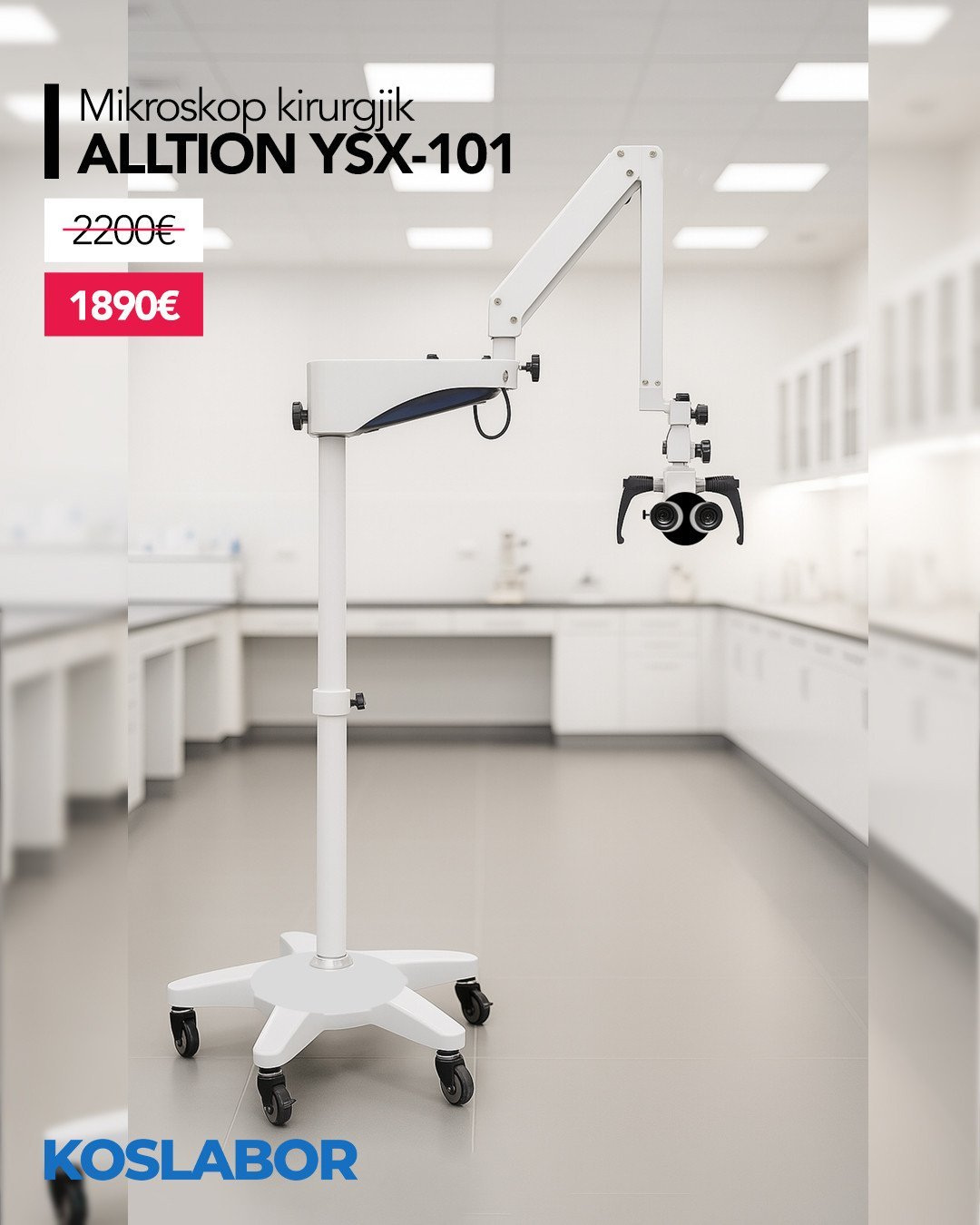Mikroskop Kirurgjik Alltion YSX-101 - Precizitet. Qartësi Lëvizshmëri
