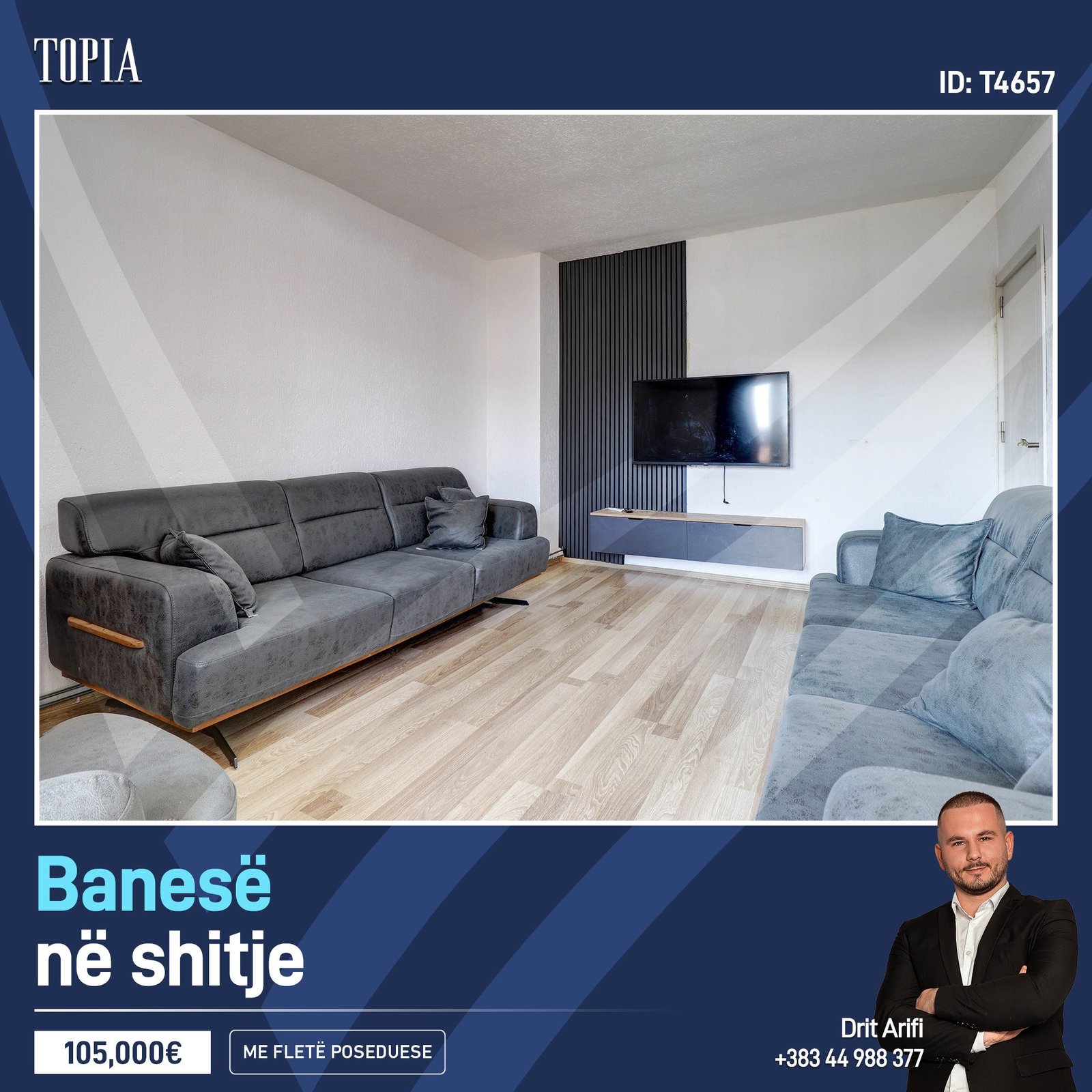 Banesë në shitje në lagjen Ulpiana