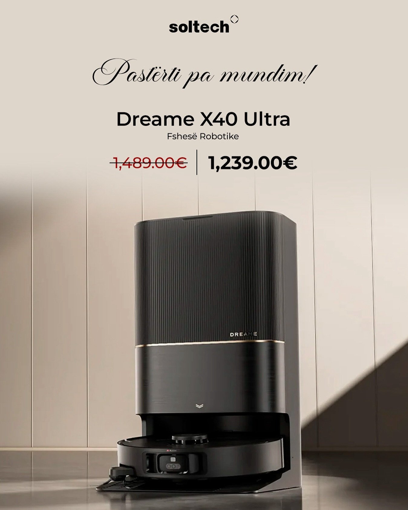 Revolucioni në pastrim ka një emër të ri: Dreame X40 Ultra!