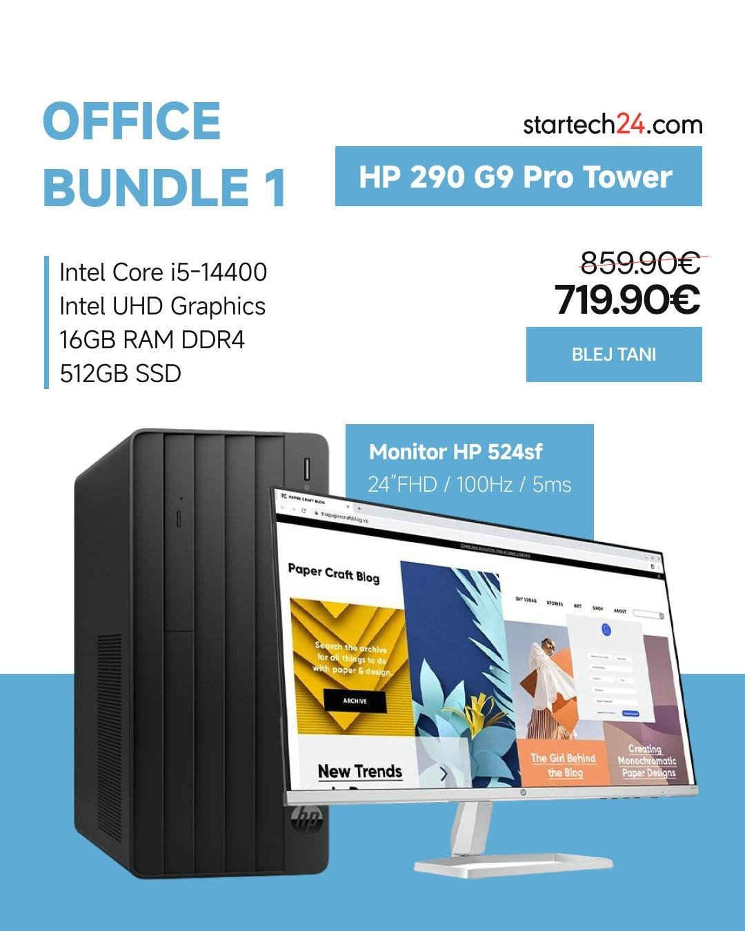 Office Bundle 1 – paketë ideale për zyrë me performancë të lartë