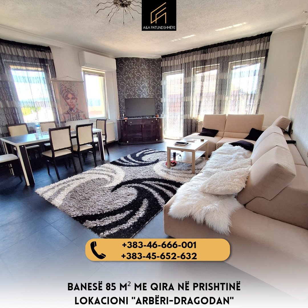 Banesë 85m² me Qira Prishtinë / Arbëri