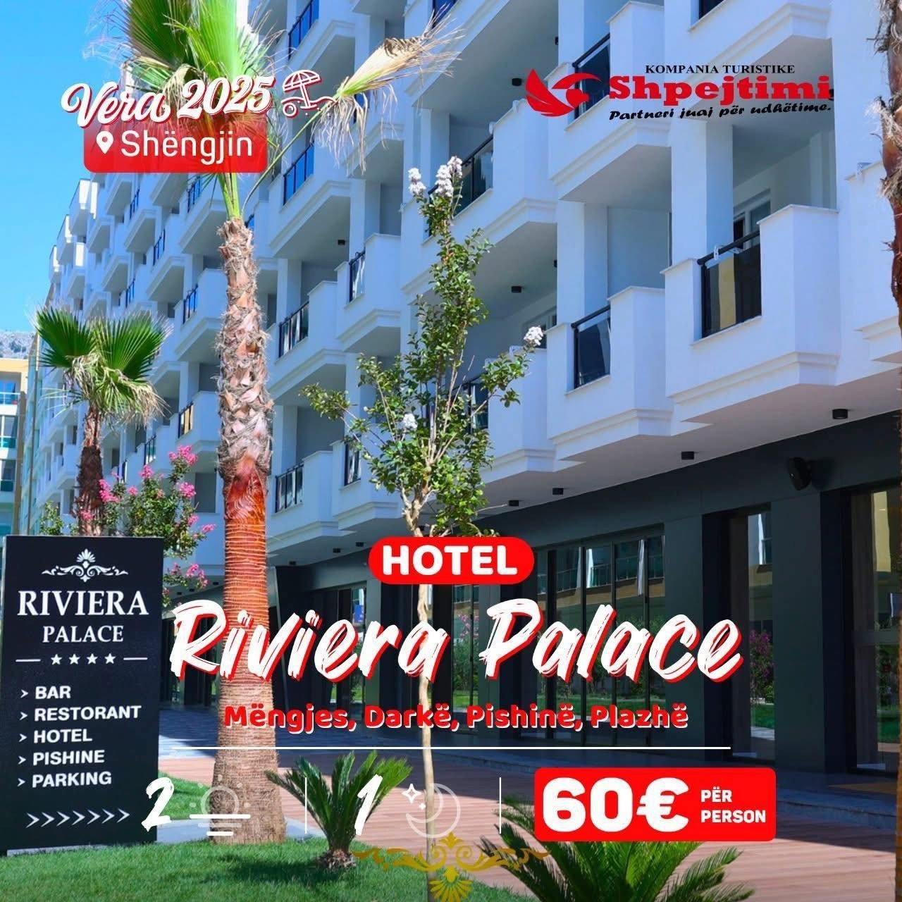 Hotel RIVIERA Palace -Shengjin