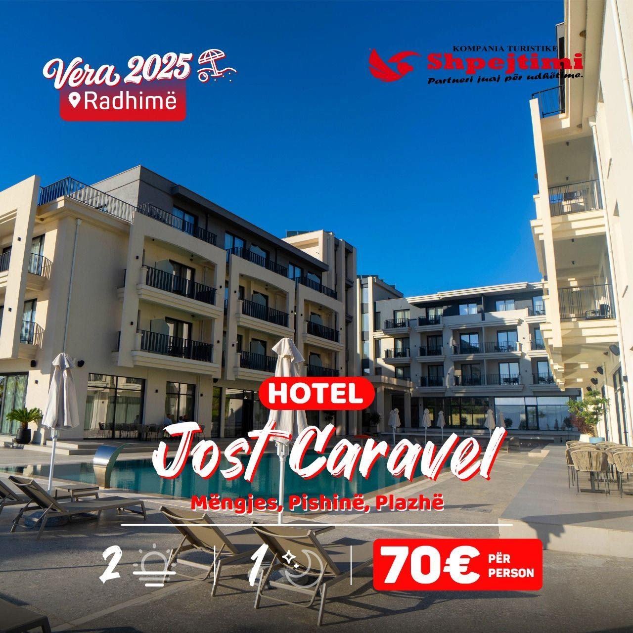 JOST CARAVEL Hotel - Vlore (Radhime)