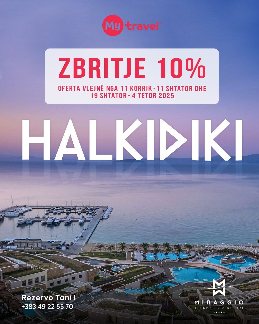 Përfito 10% Zbritje në Miraggio Thermal Spa Resort