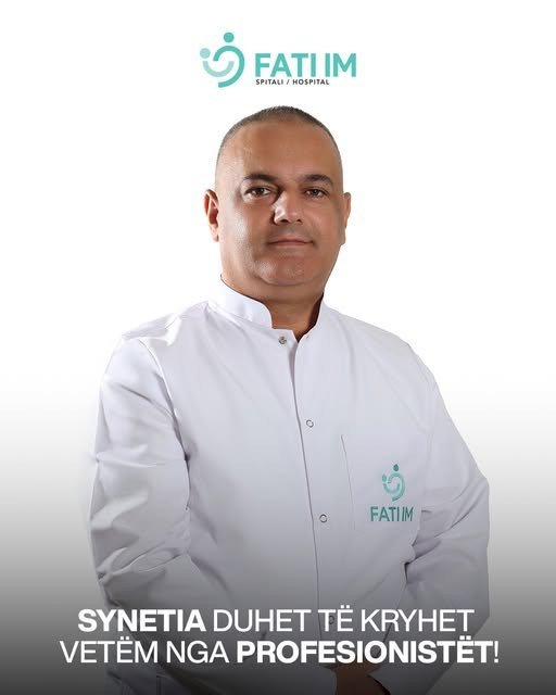 SYNETIA DUHET TË KRYHET VETËM NGA PROFESIONISTËT