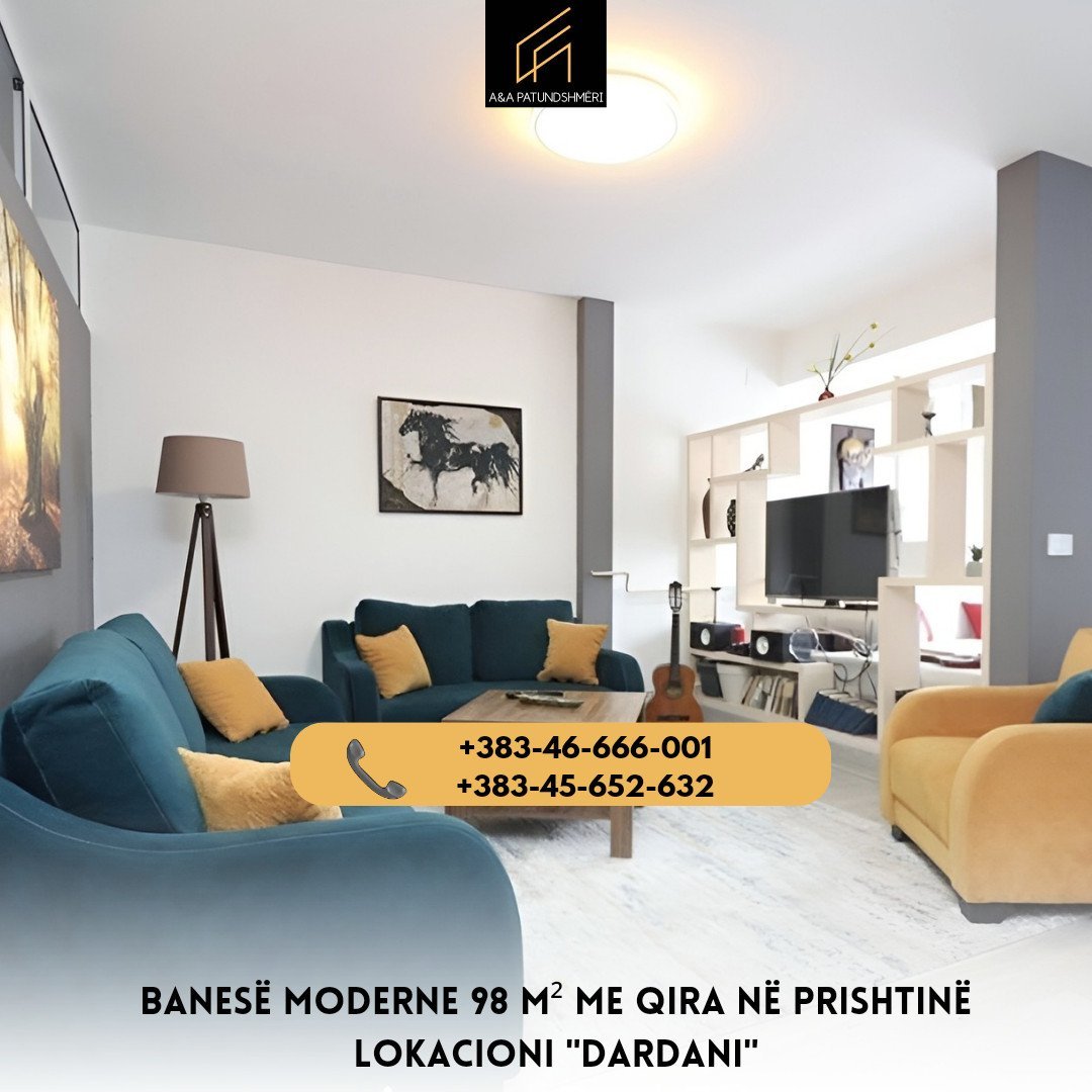 Banesë 98m² me Qira Prishtinë/Dardani