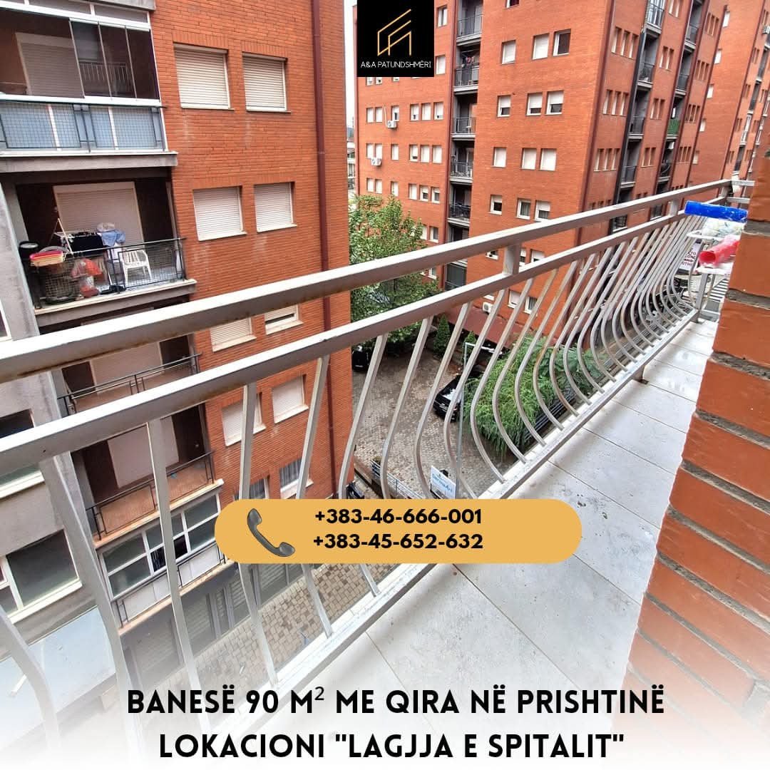 Banesë 90m² me Qira Prishtinë/Lagjja e Spitalit