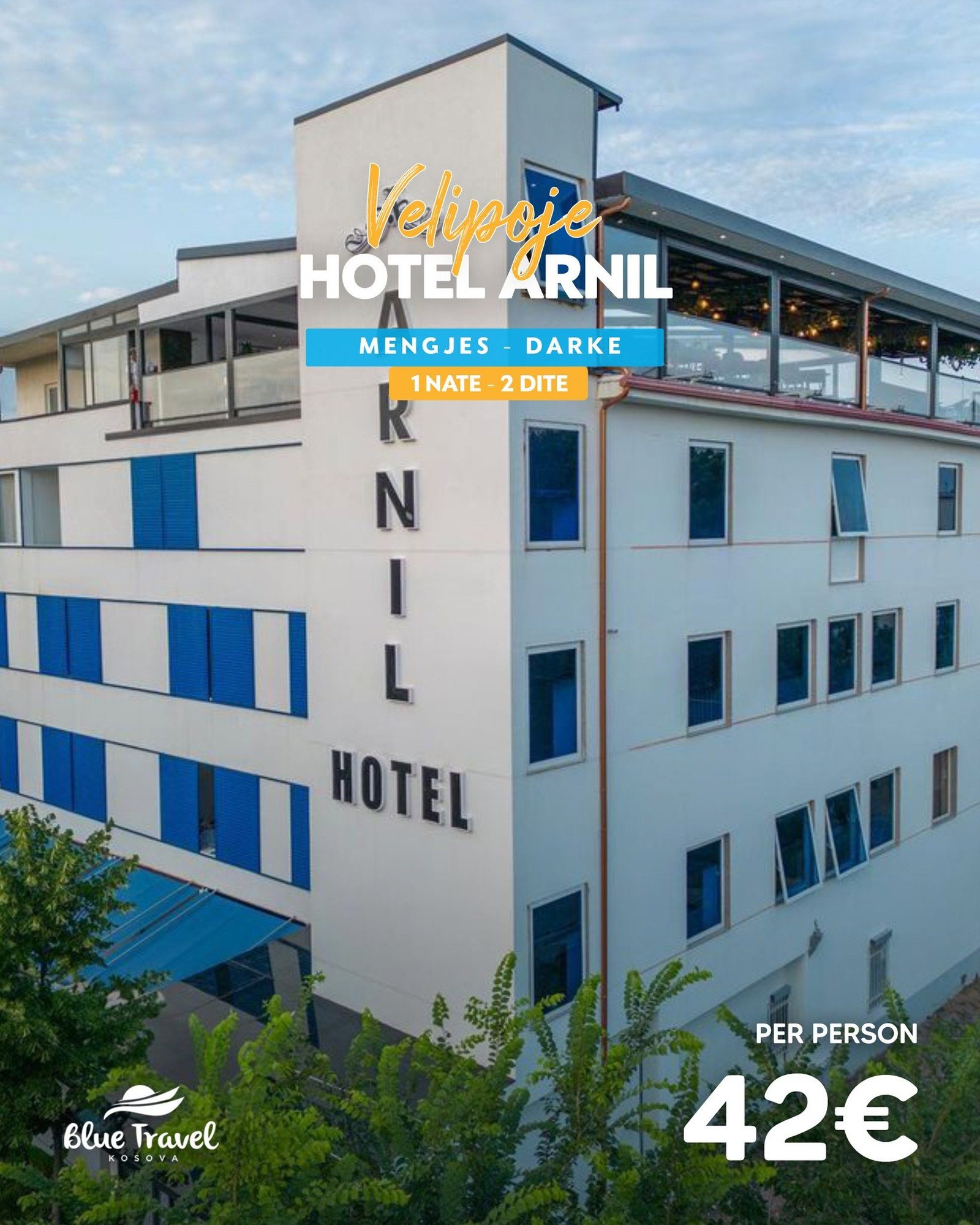 OFERTË SPECIALE ME ZBRITJE NË HOTEL ARNIL VELIPOJË