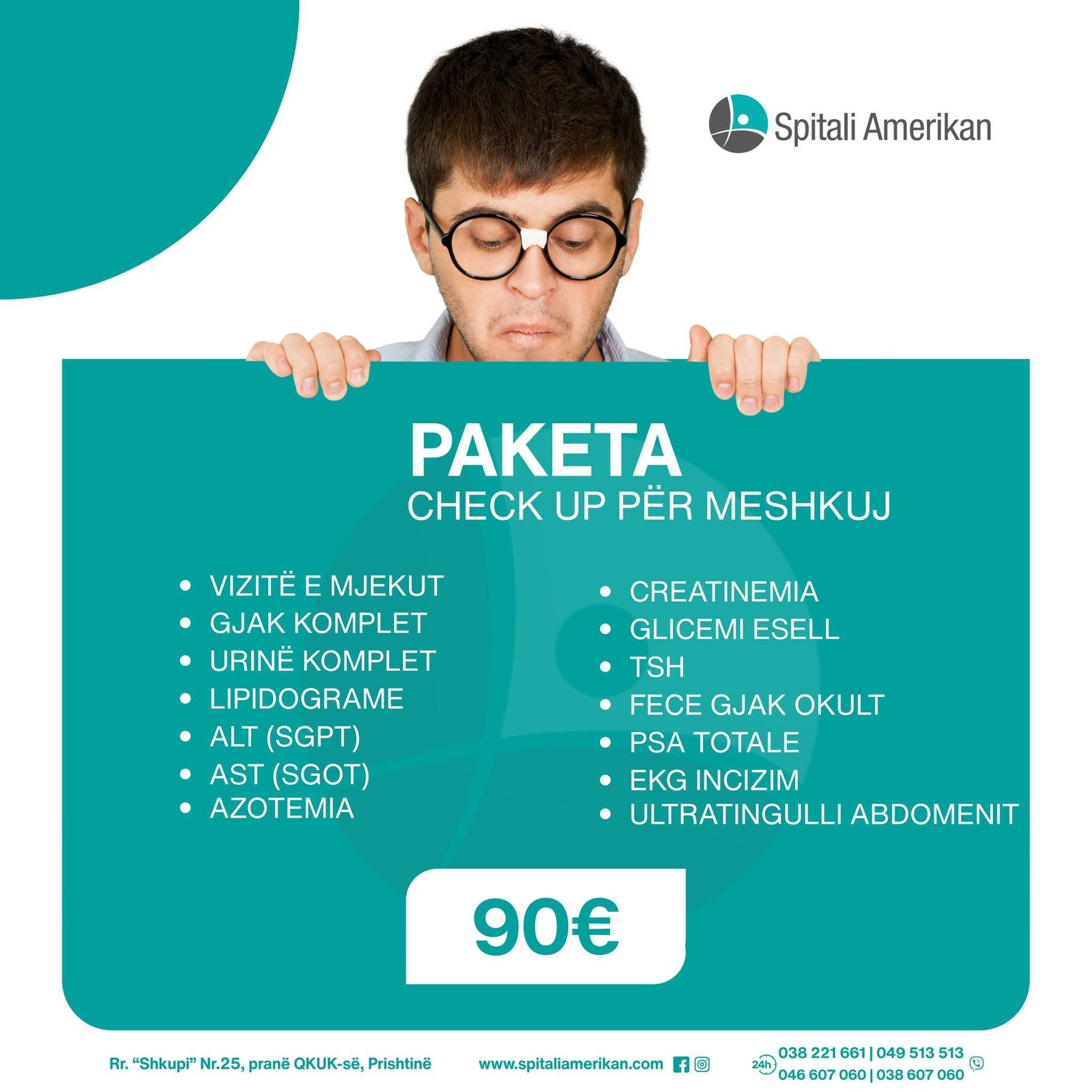 PAKO CHECK-UP PËR MESHKUJ