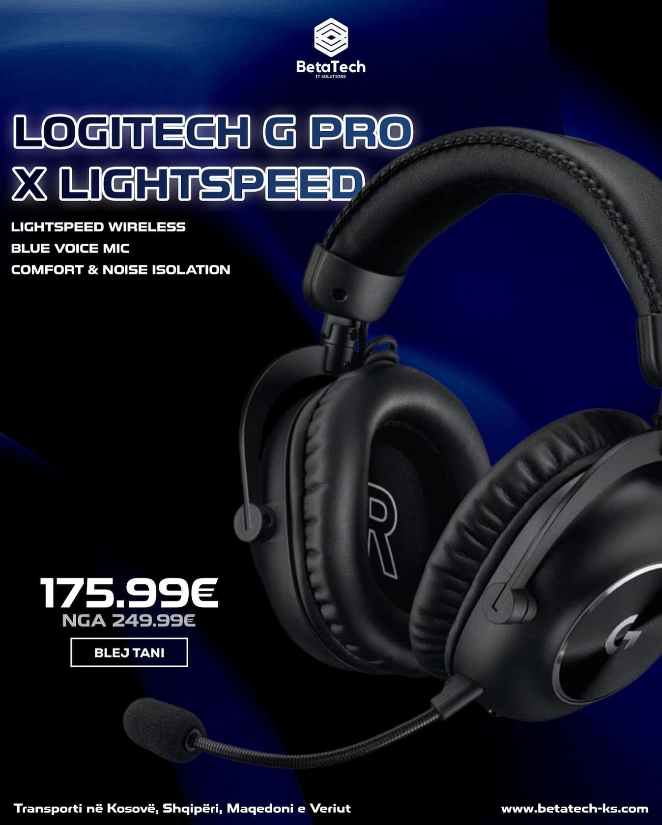Mikrofon profesional dhe lidhje e pakrahasueshme wireless