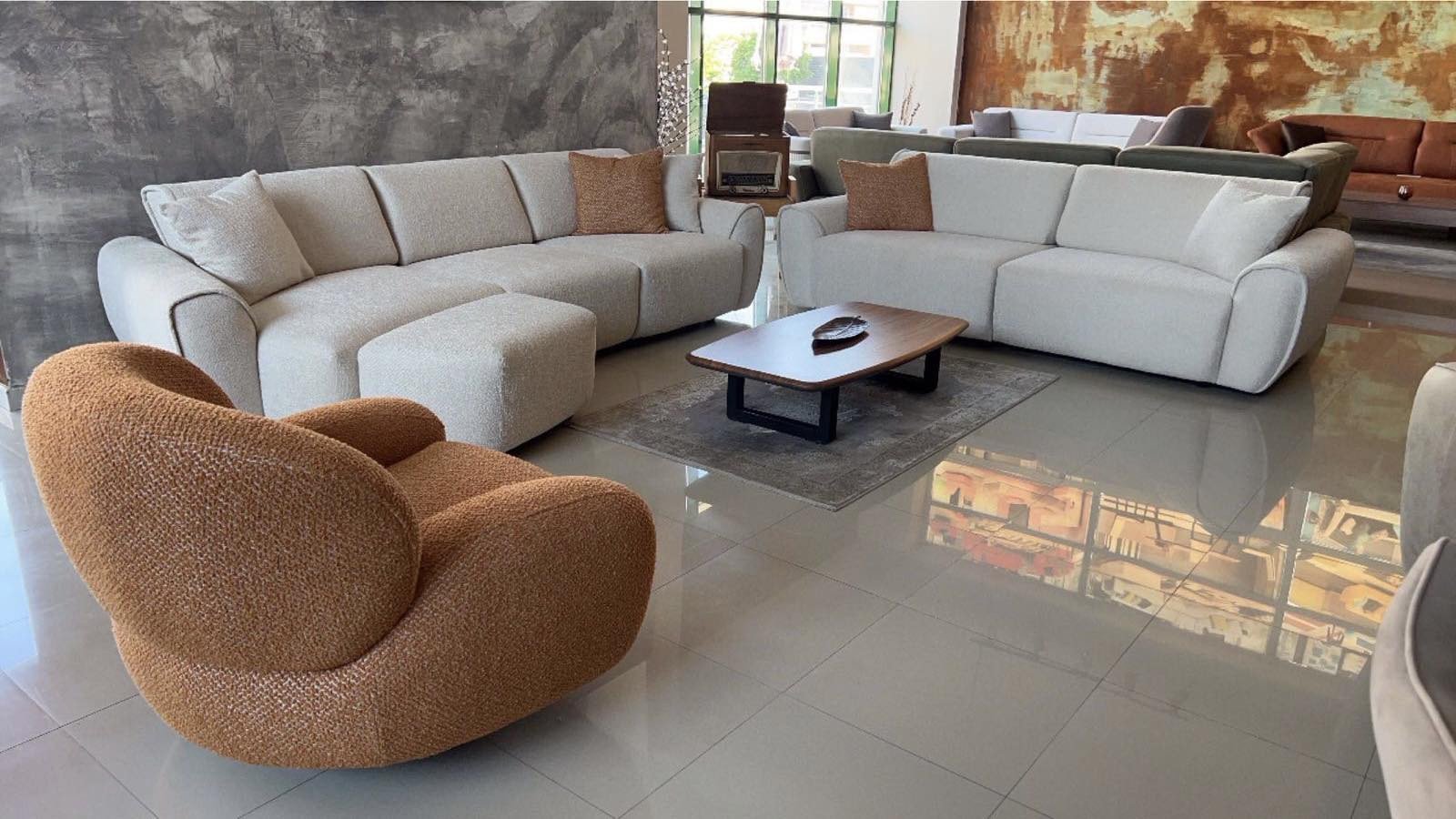 Ky model divani bashkon rehati dhe stil modern