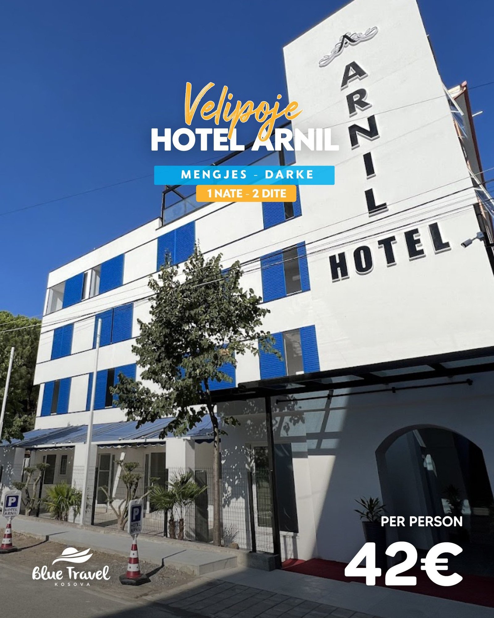 OFERTË SPECIALE ME ZBRITJE NË HOTEL ARNIL VELIPOJË