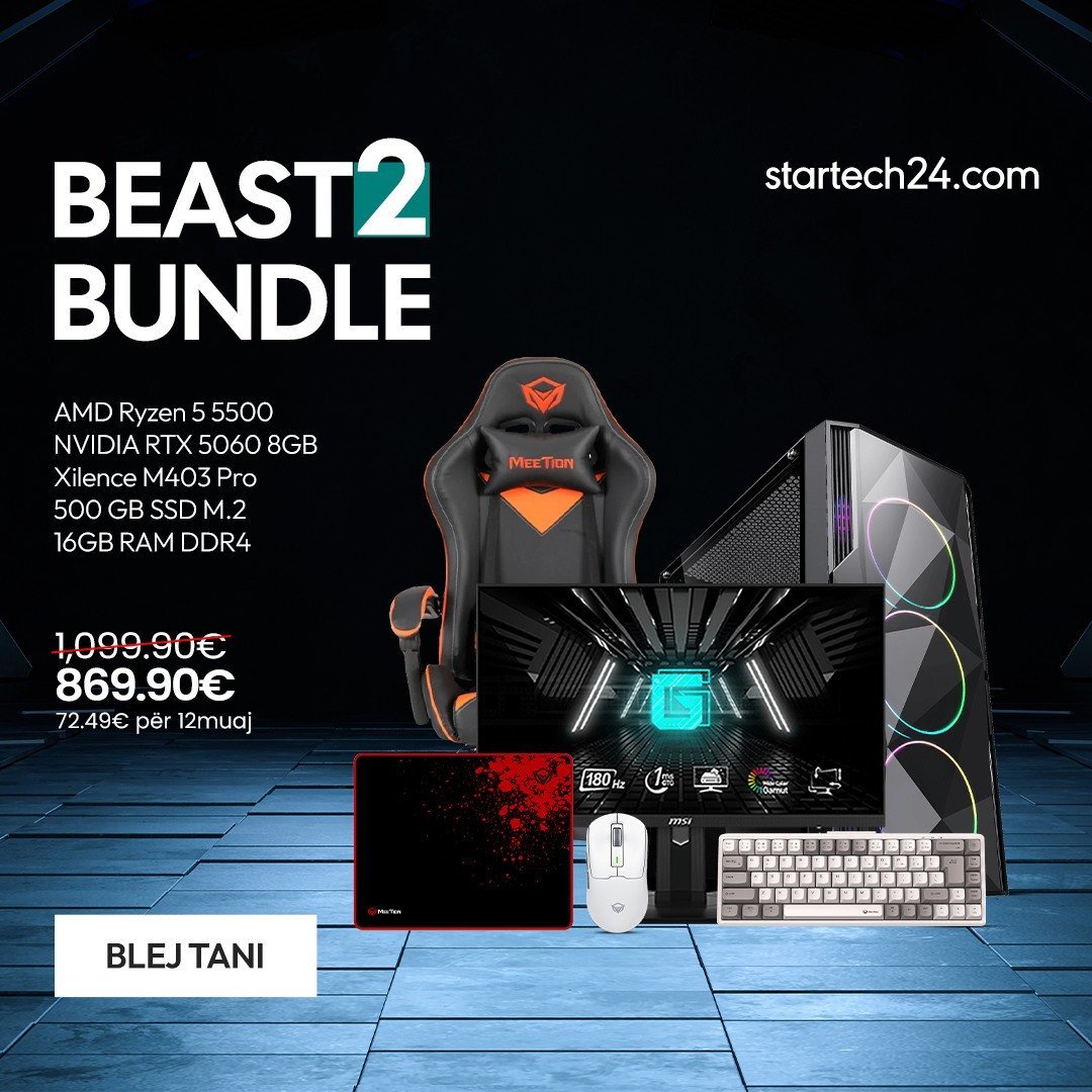 Beast Bundle 2 – përfshin gjithçka që të duhet për gaming