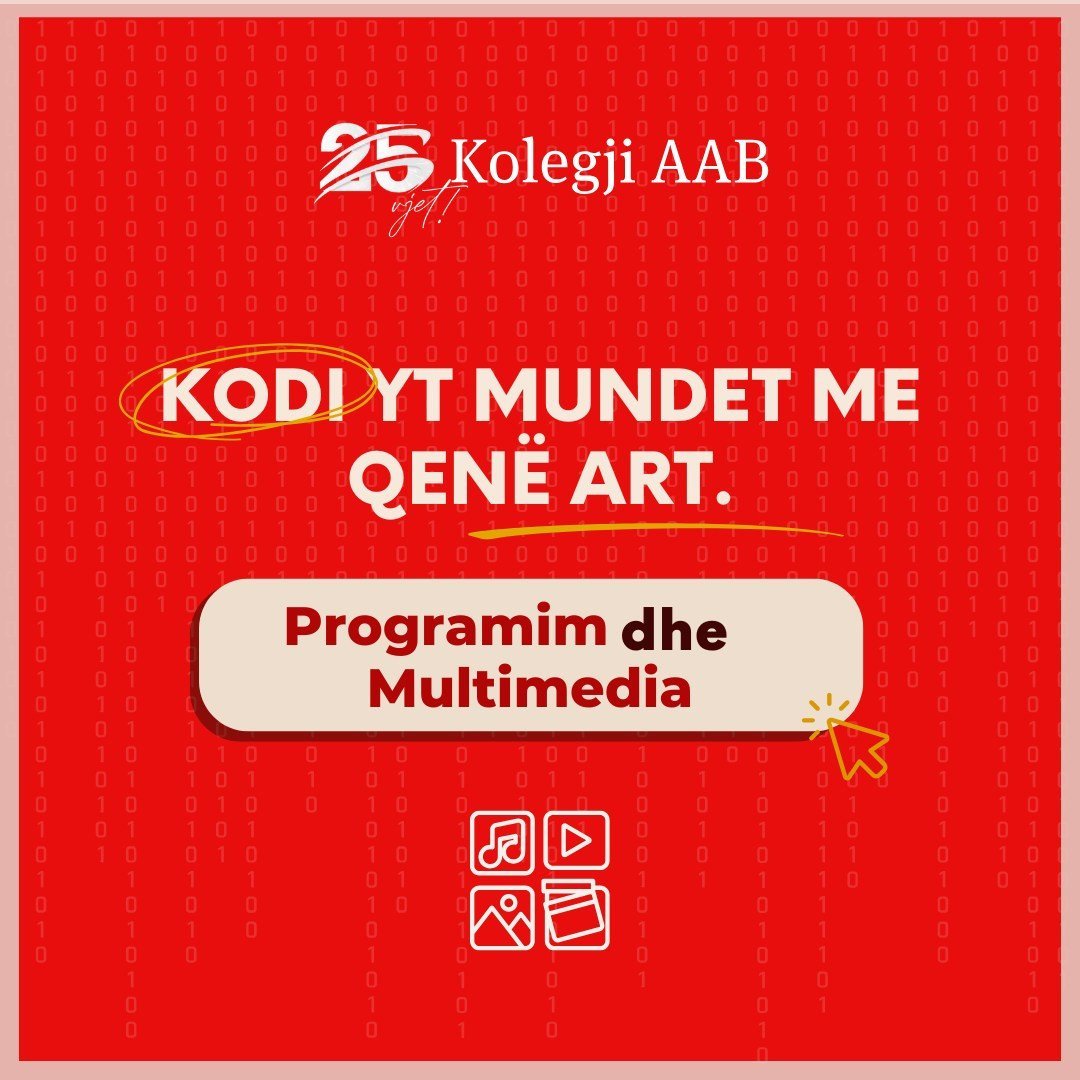 Studio PROGRAMIM DHE MULTIMEDIA NË AAB