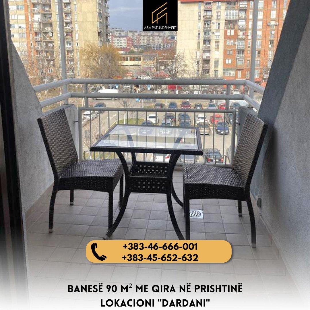 Banesë 90m² me Qira Prishtinë / Dardani