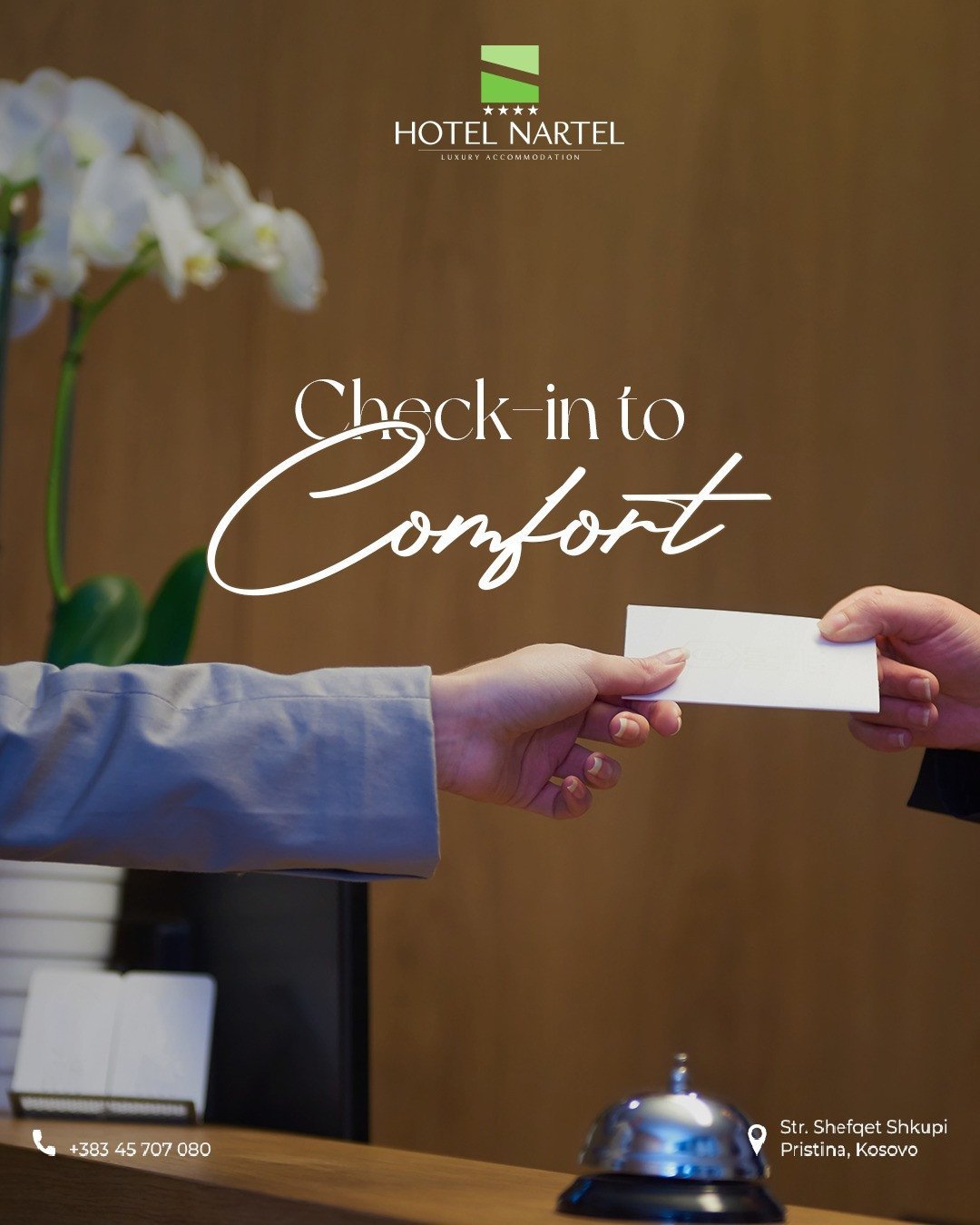 From the moment you arrive, comfort welcomes you
