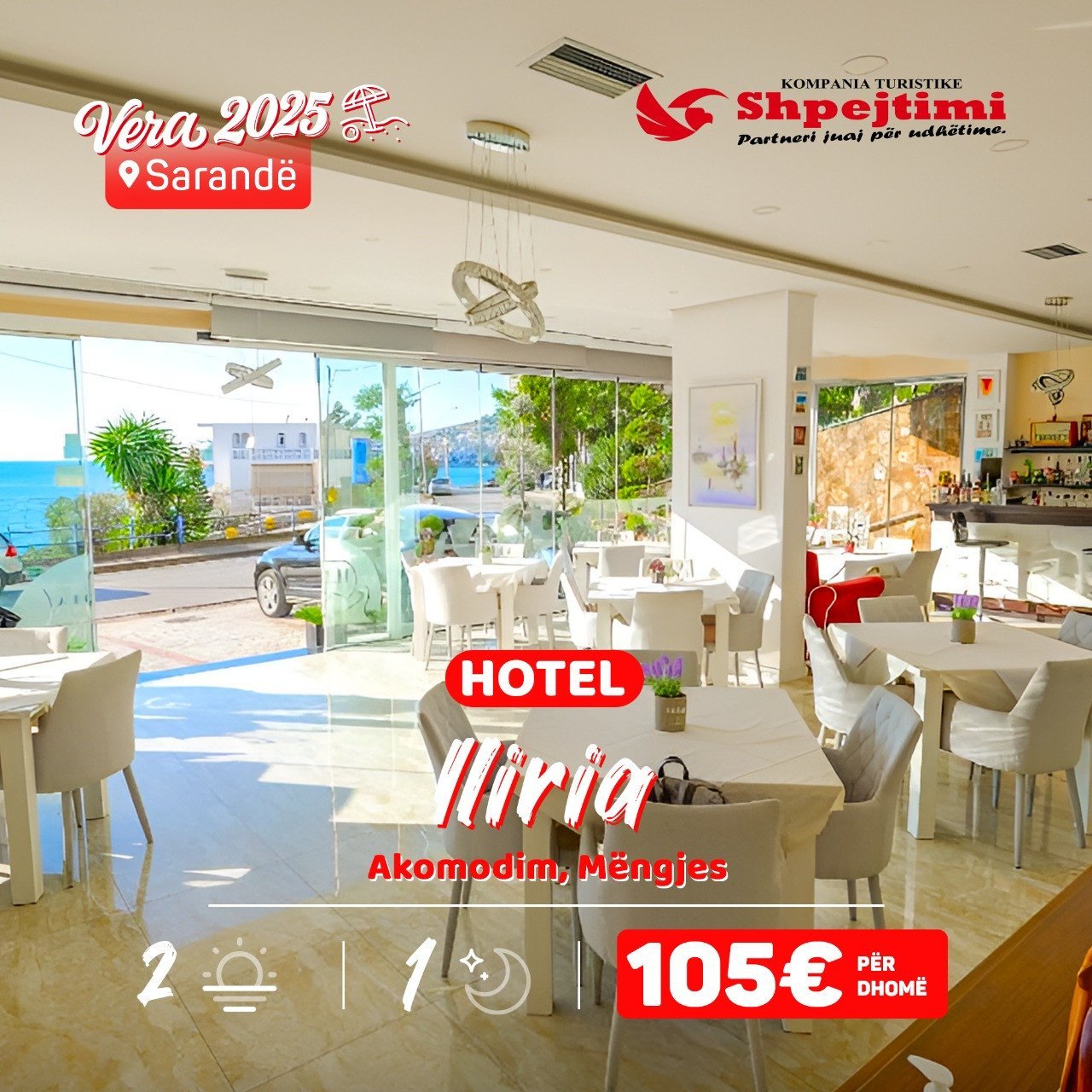 Shijo ditët e verës ne Hotel Iliria SARANDË 4*
