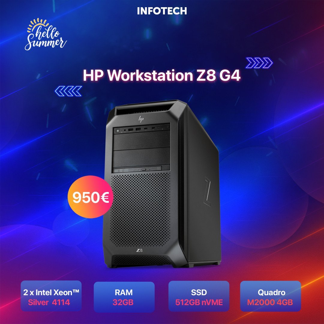 - Kompjuter HP Workstation Z8 G4