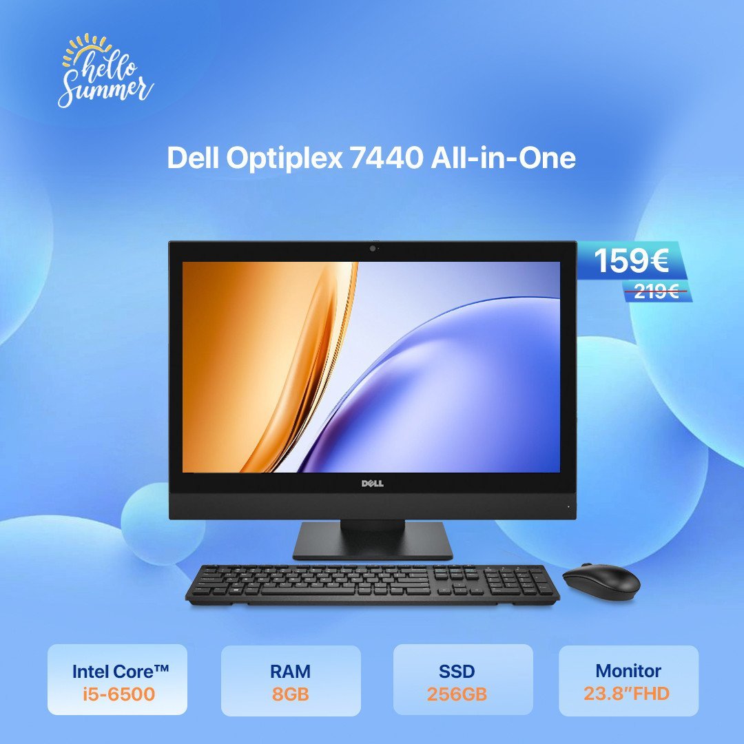 Zgjidh Kompjuterin All-in-One Dell Optiplex