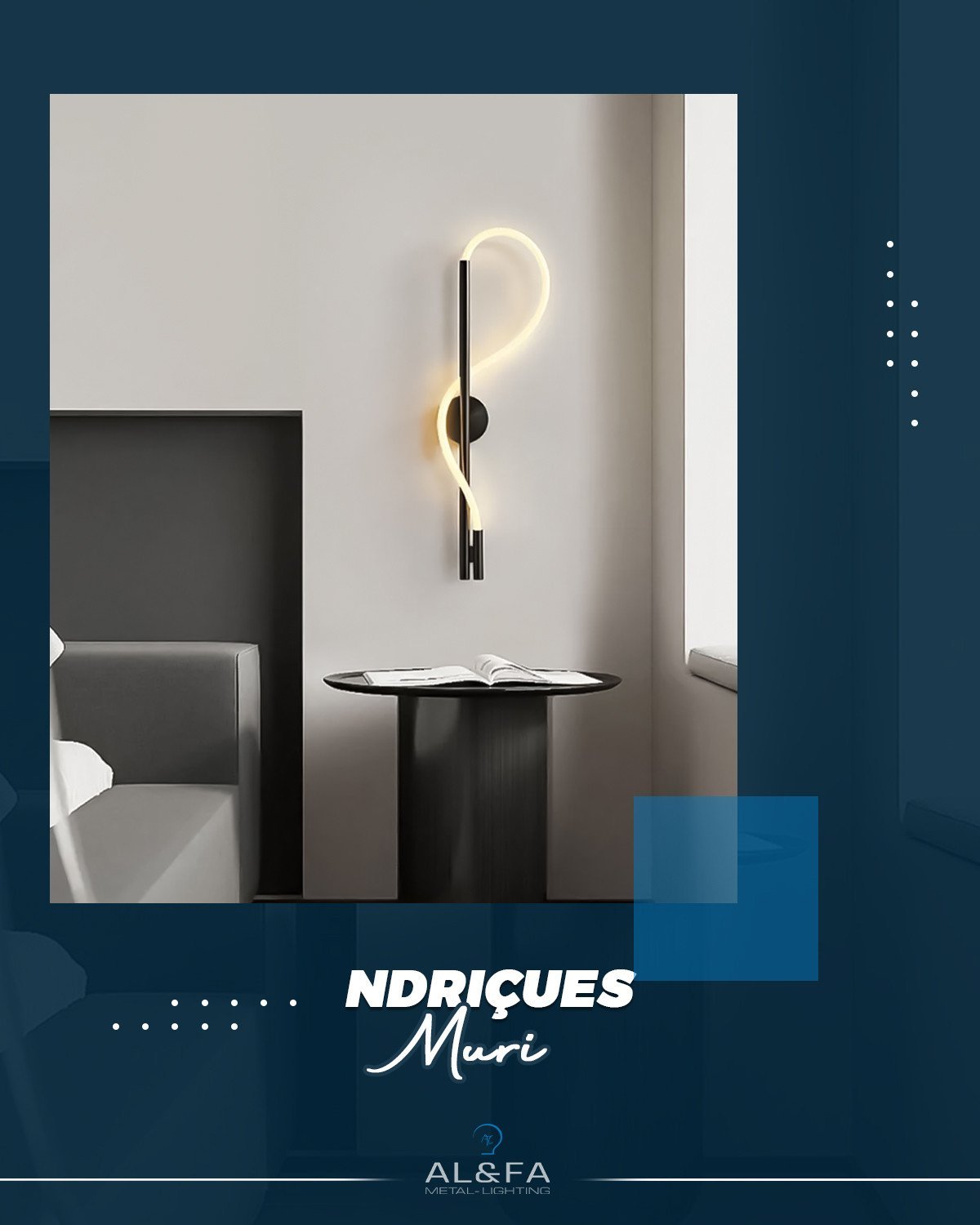 Elegancë që ndriçon çdo mur