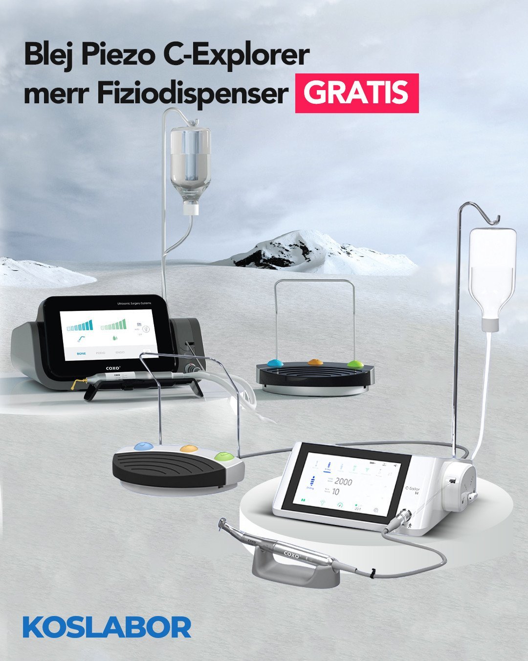 Blej Piezo Coxo C-Explorer dhe merr Fiziodispenser C-Sailor S1 GRATIS