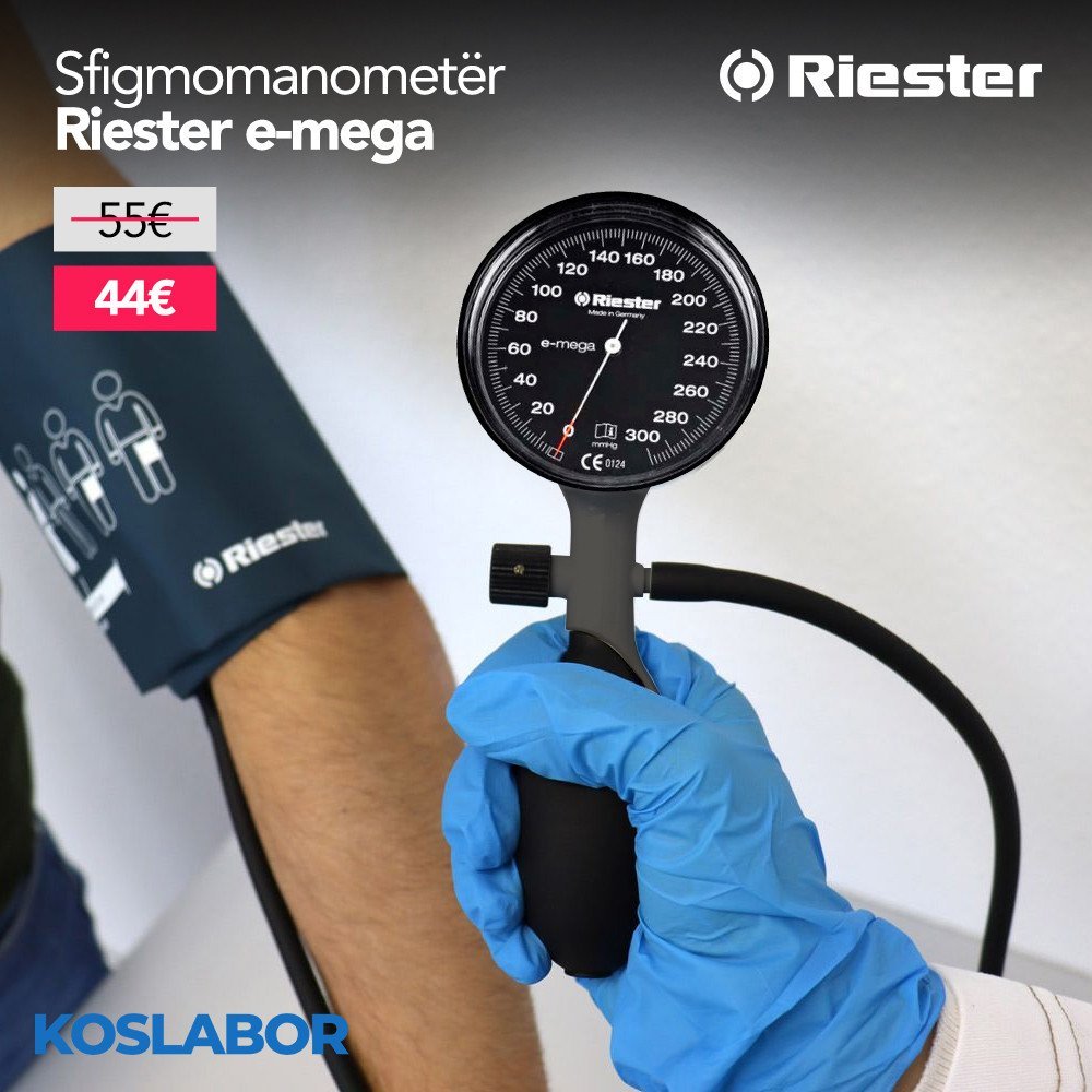 e-mega® Sphygmomanometër nga Riester
