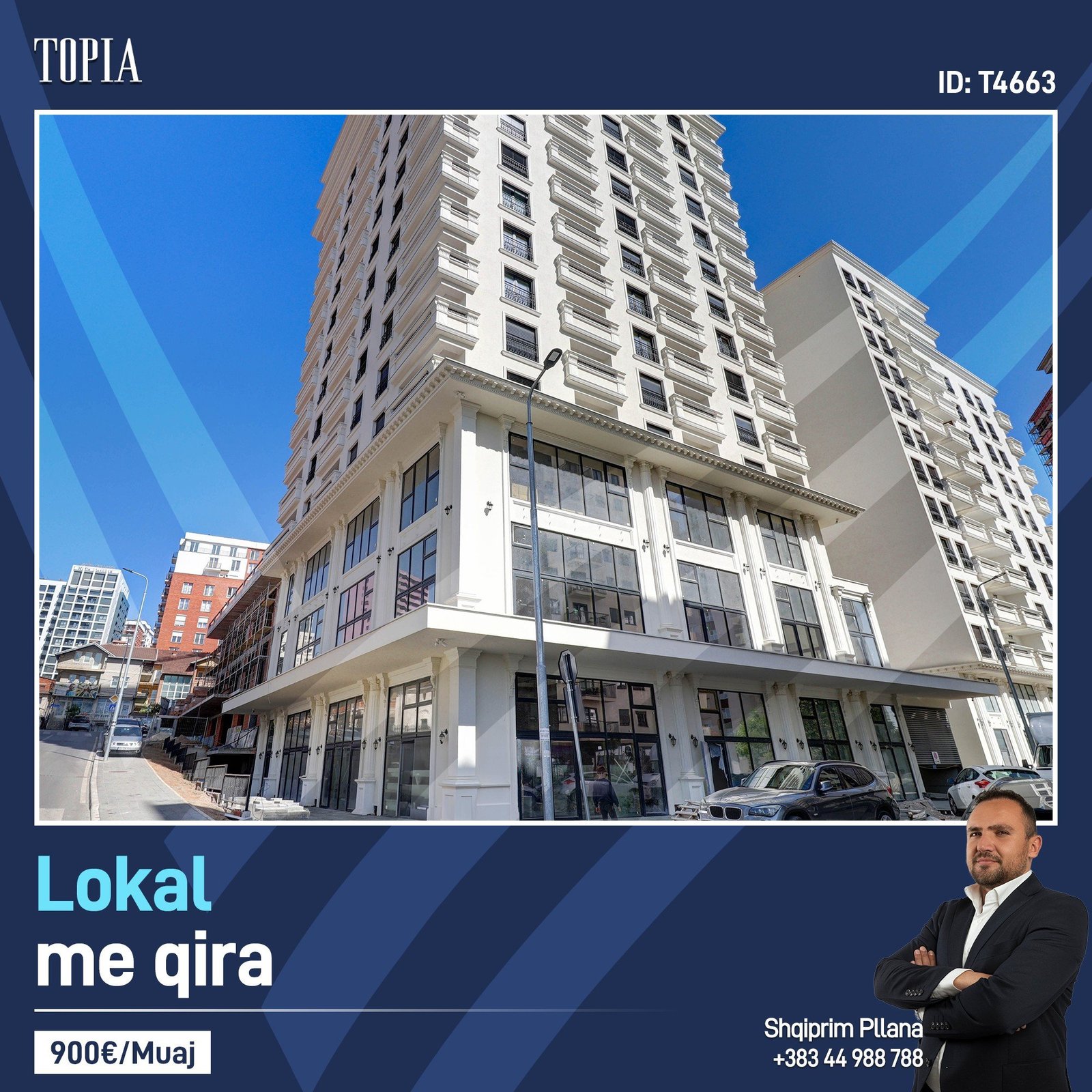 Lokal me qira në lagjen e Muhaxhereve