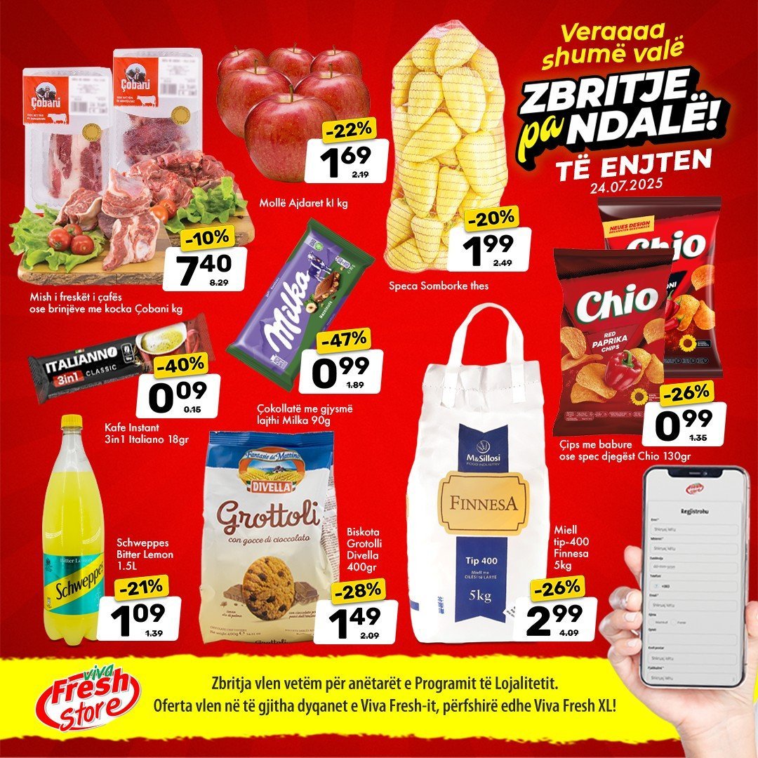 ZBRITJE PA NDALË!