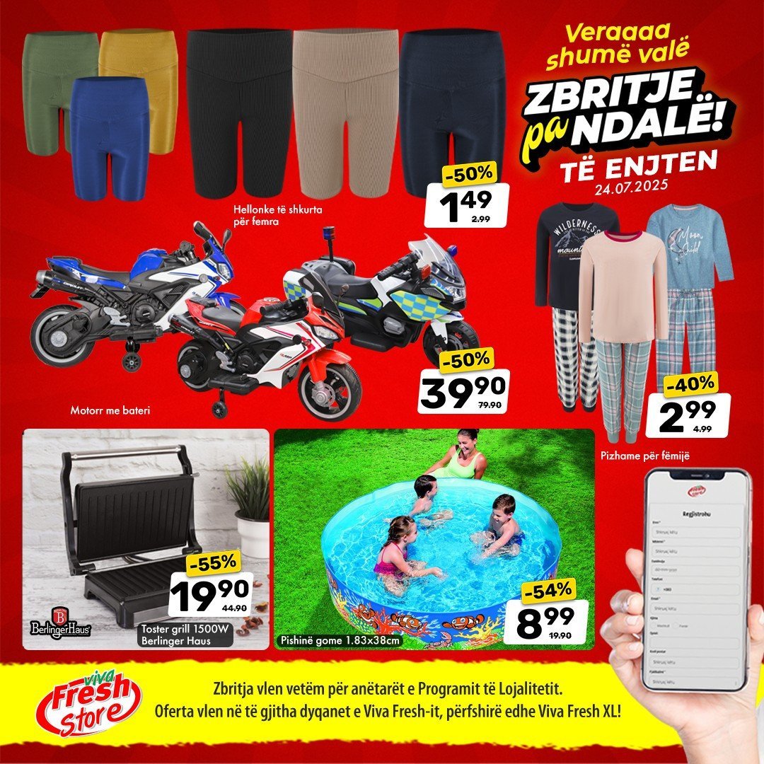 ZBRITJE PA NDALË!