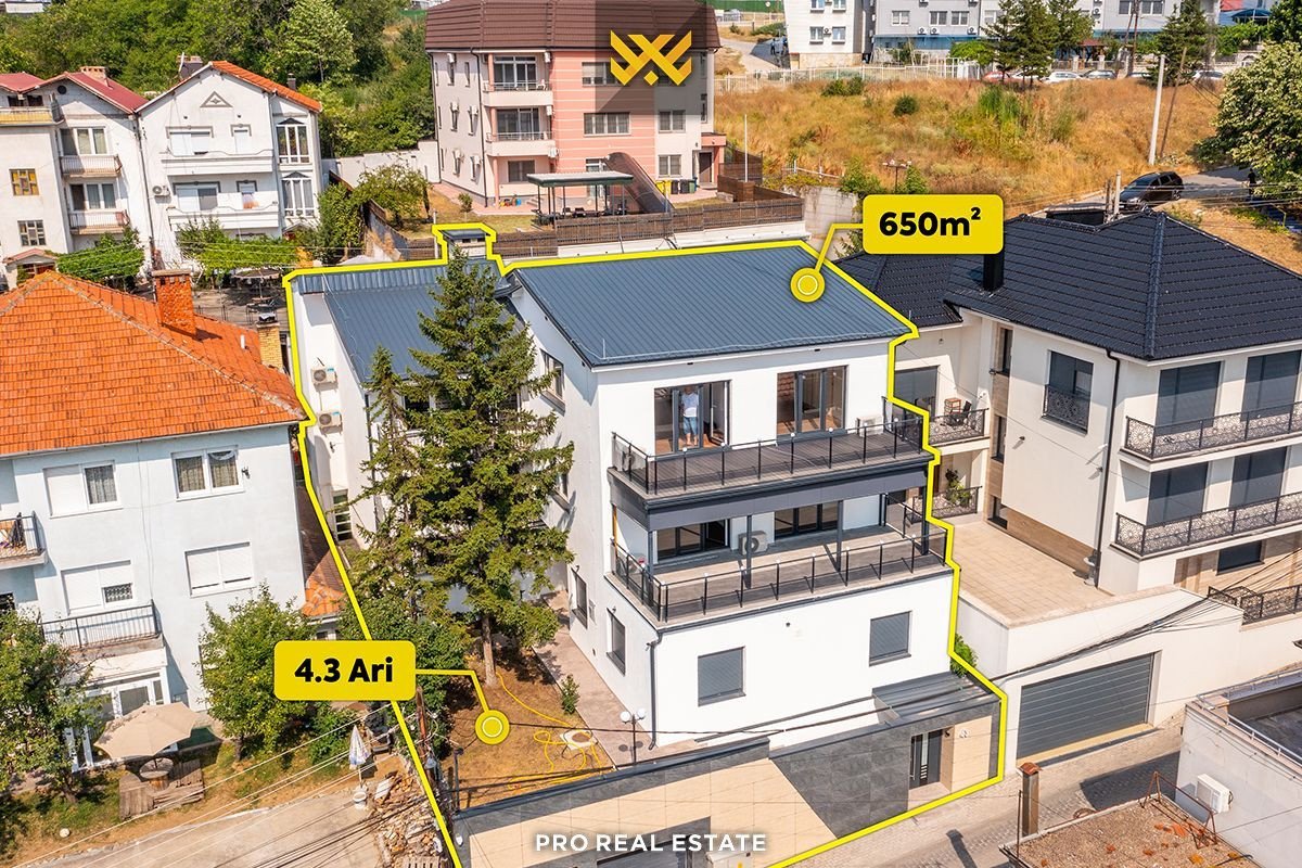 Dy Shtëpi 650m² me QIRA në Dragodan