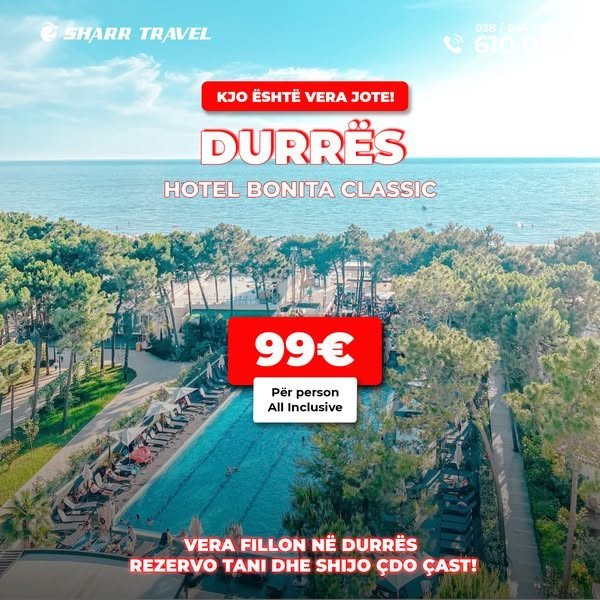 SUPER OFERTË VERORE – HOTEL BONITA CLASSIC