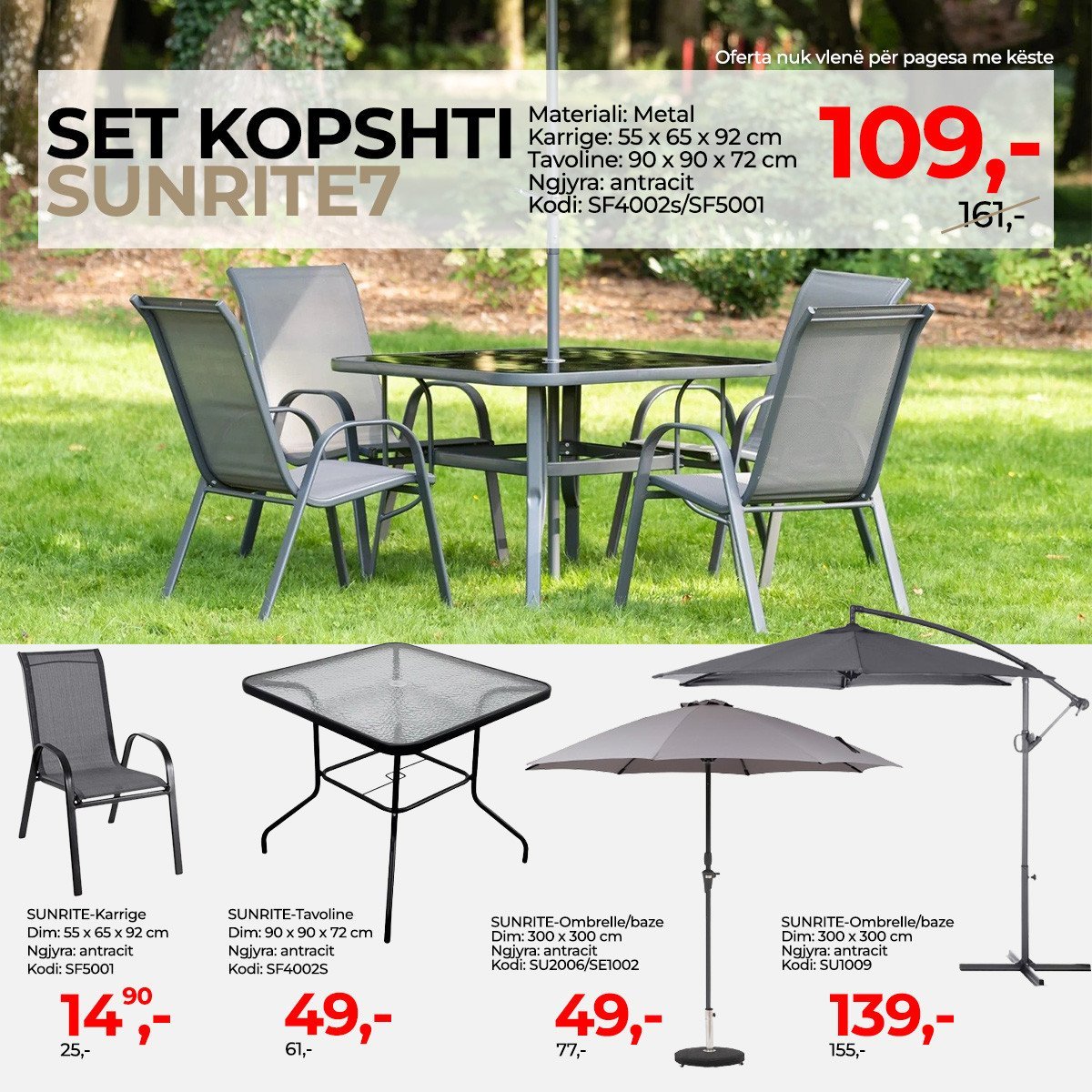 OFERTA QË NUK PËRSËRITET