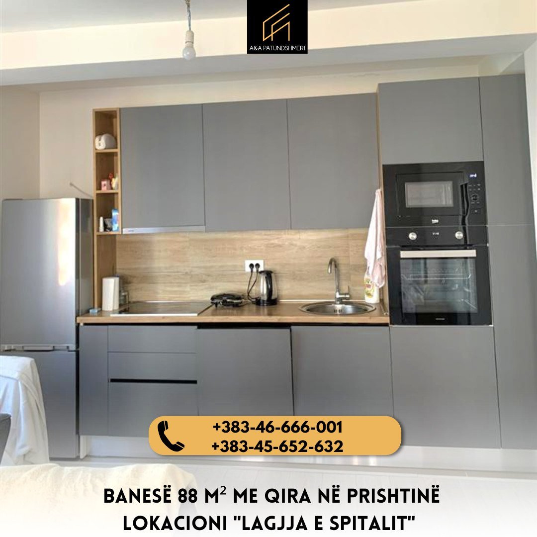 Banesë 88m² me Qira Prishtinë/Lagjja e Spitalit