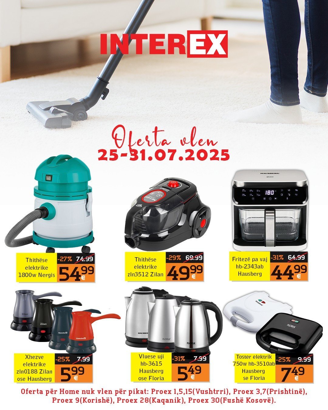 Zbritje në produkte të pastrimit