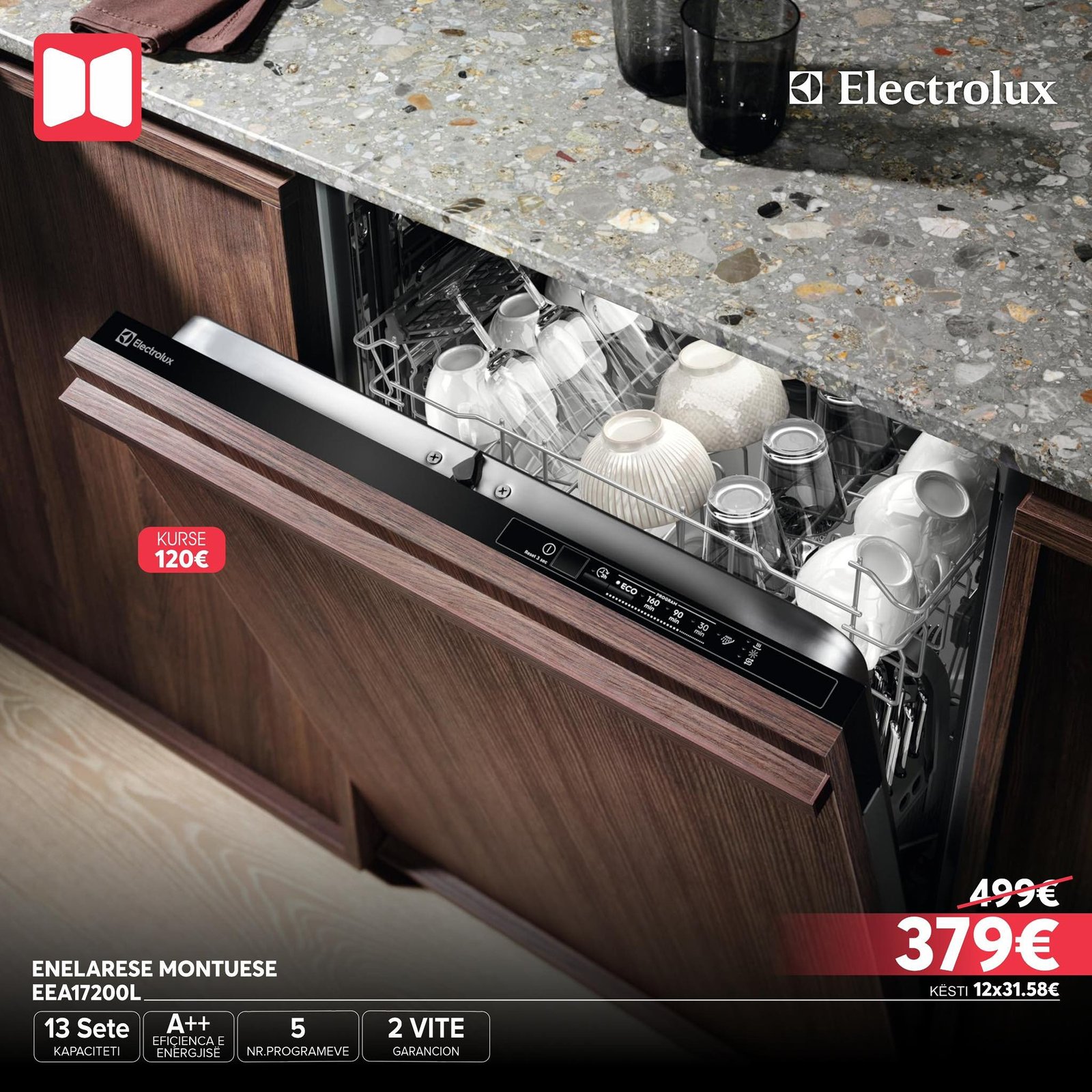 Enëlarësja montuese Electrolux